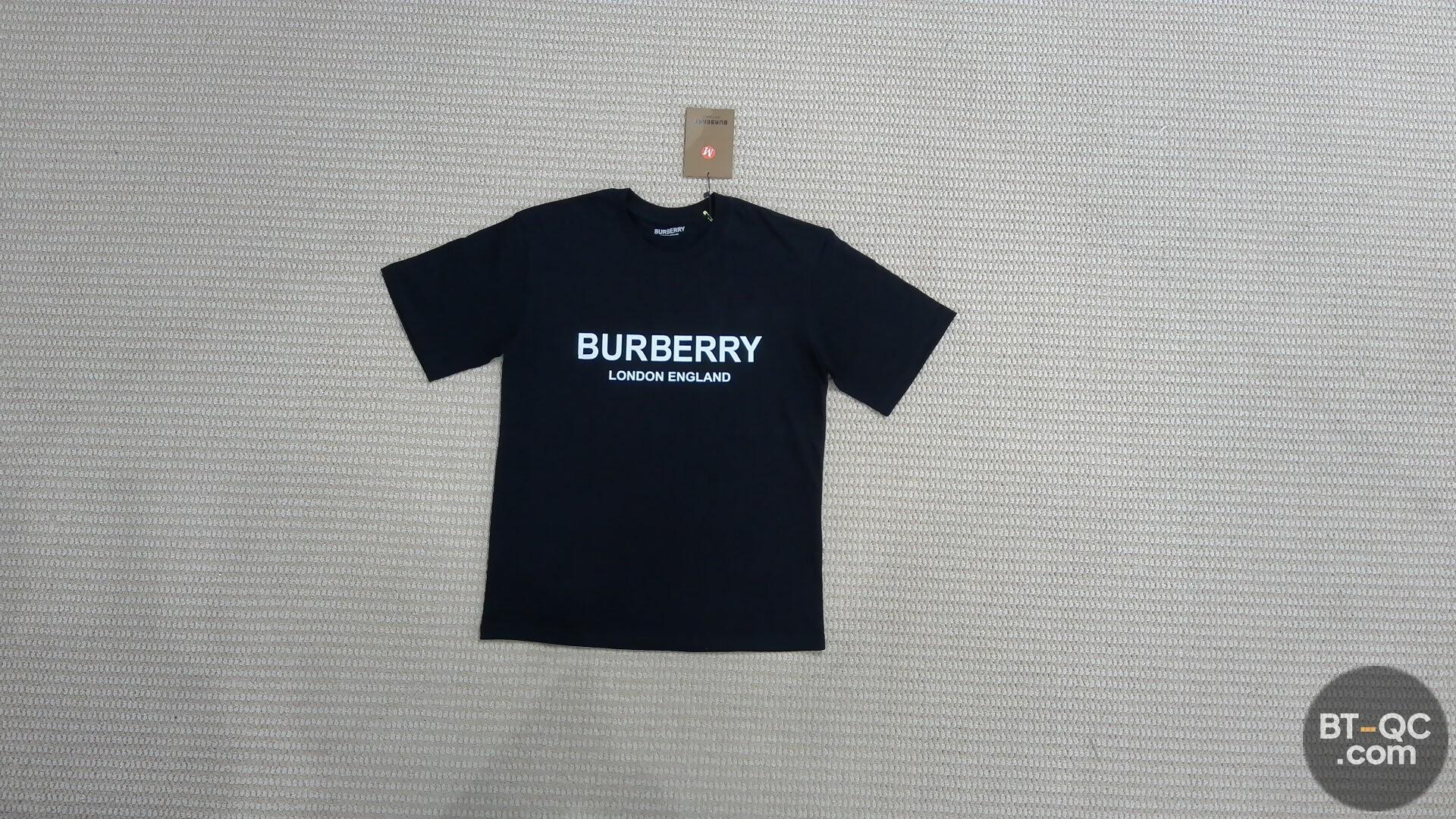Burberry London England T-Shirt Black QC