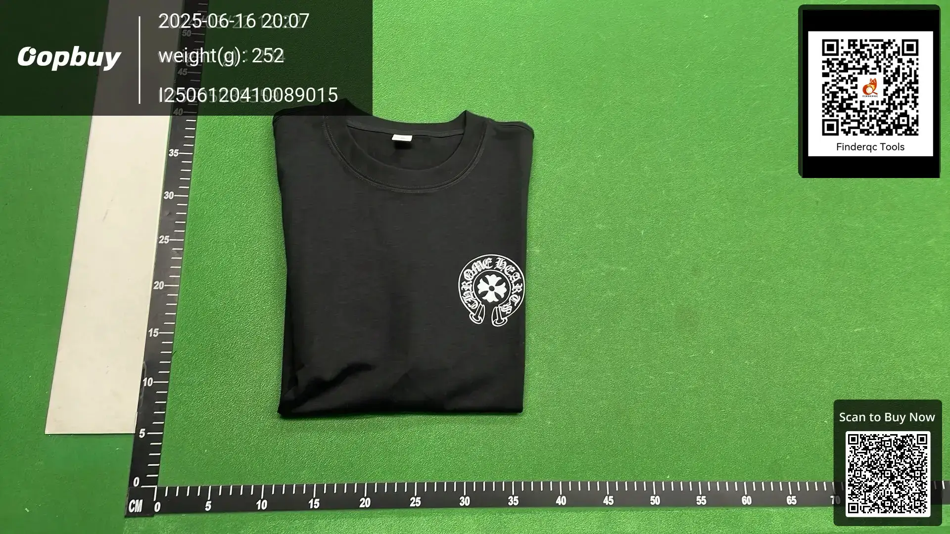 Chrome Hearts Short Sleeve T-Shirt Black
