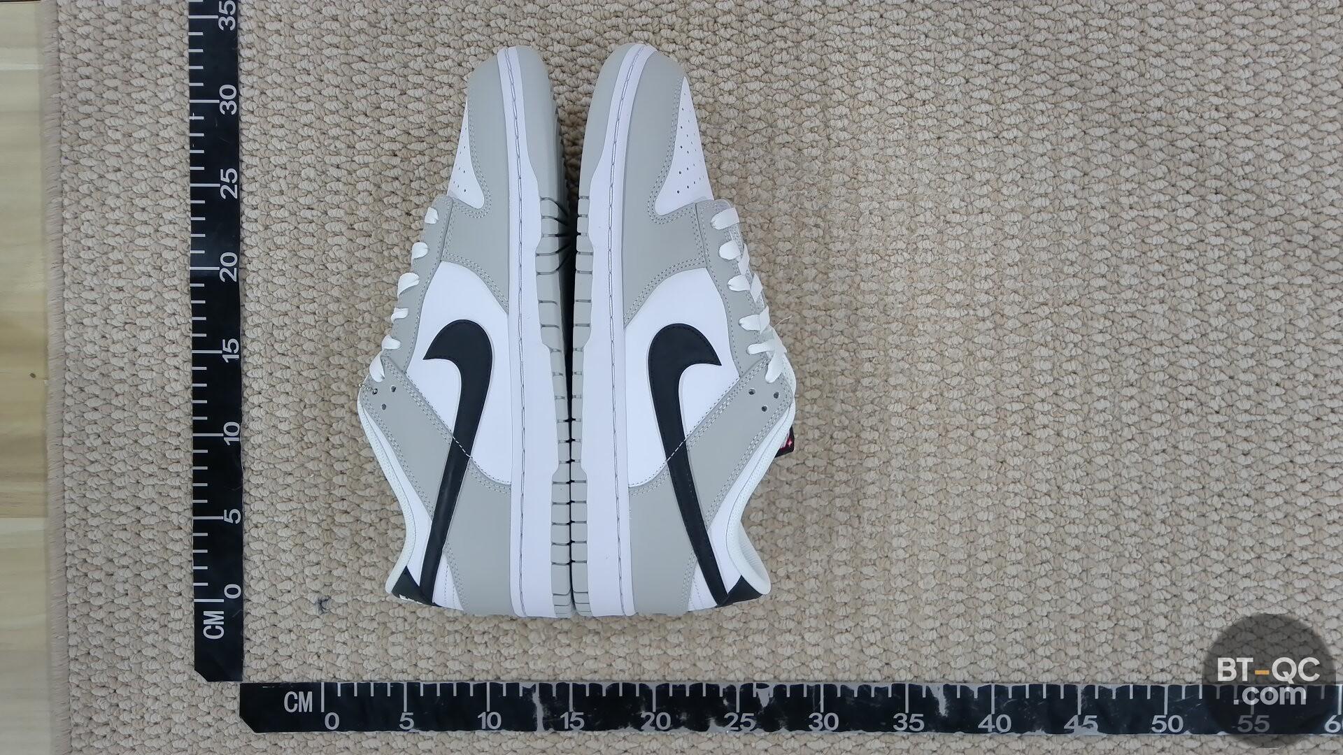 Nike Dunk Low Grey White Black Sneakers QC