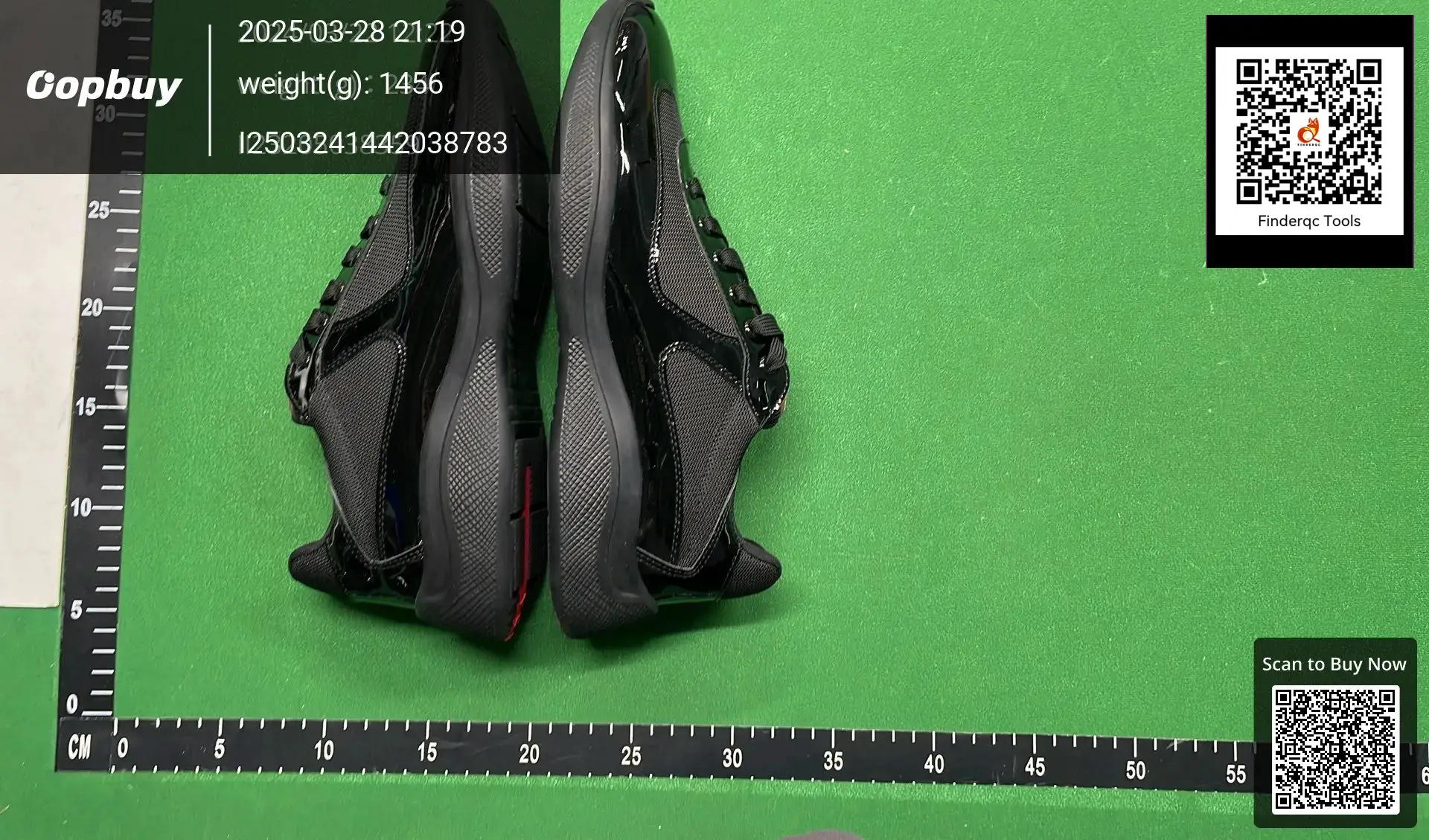 Prada Black Patent Leather and Mesh Sneakers