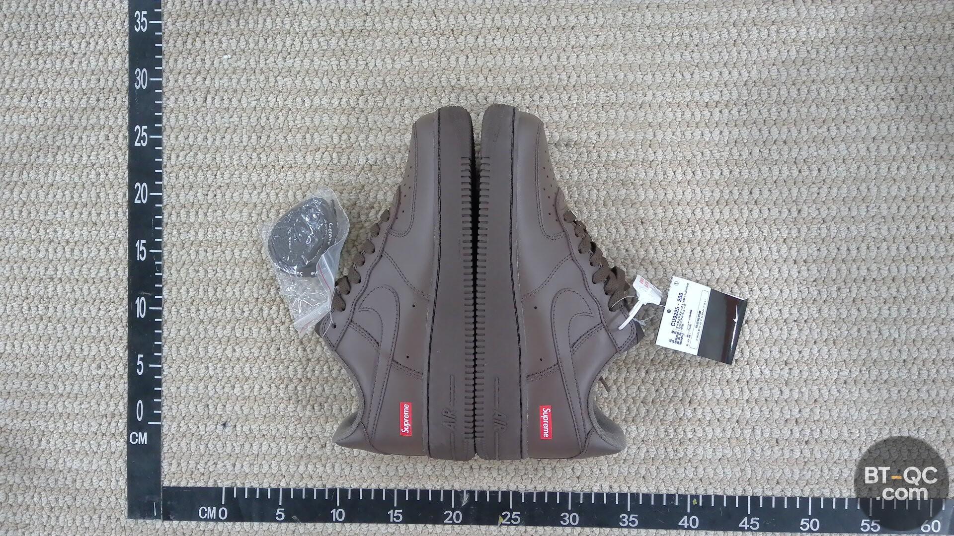 Nike Air Force 1 Low Supreme Brown QC