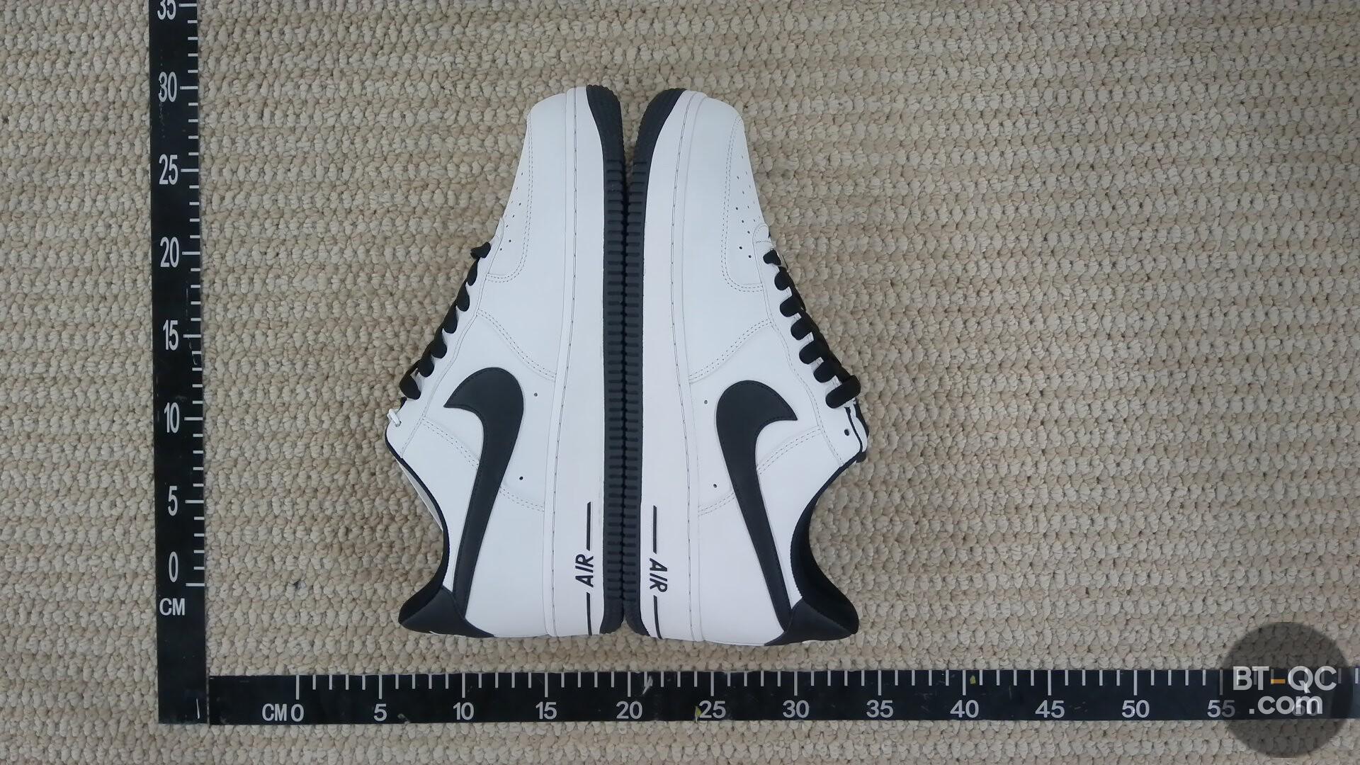 Nike Air Force 1 Low White Black Sneakers QC