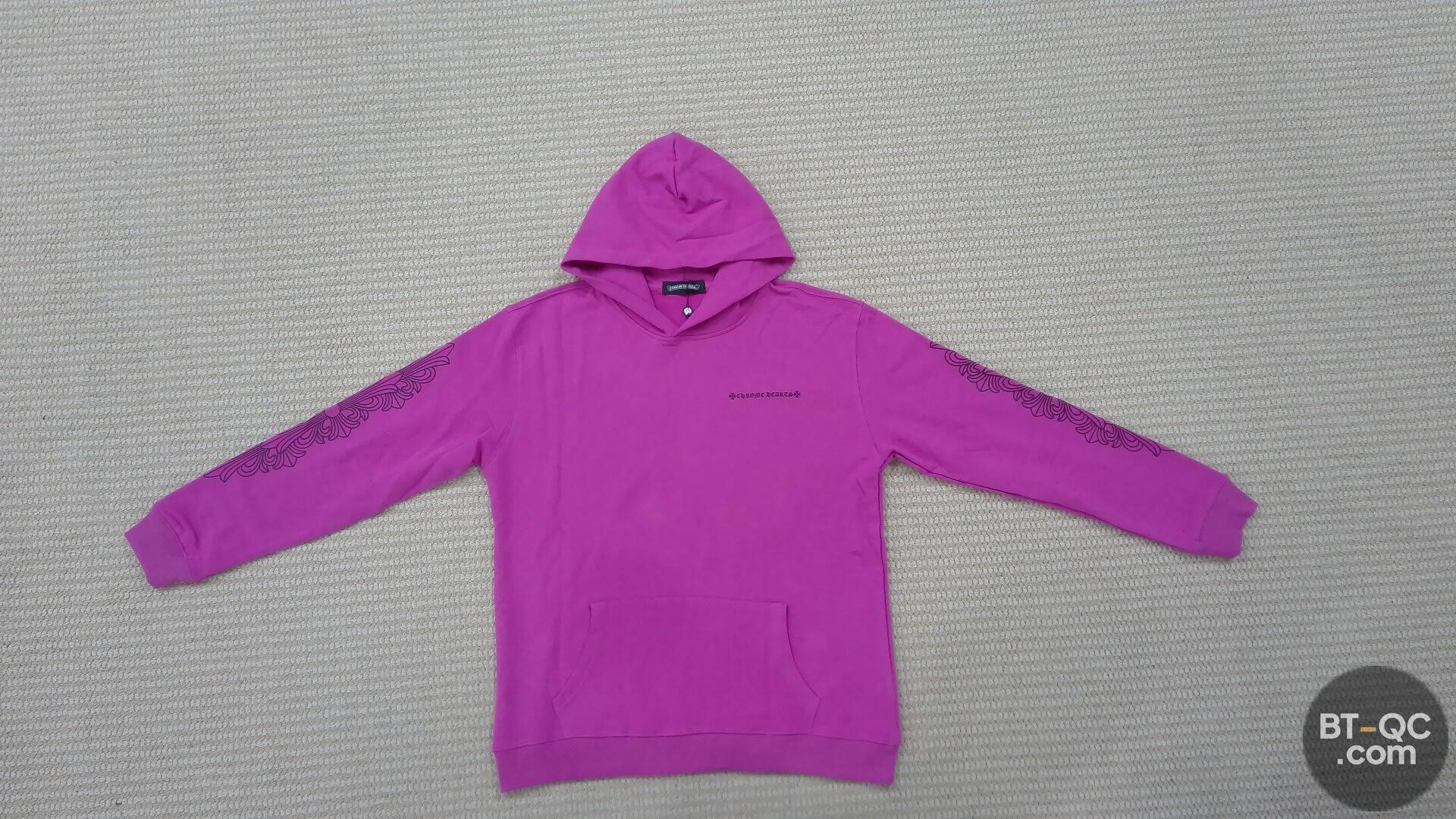 Chrome Hearts Pink Hoodie QC