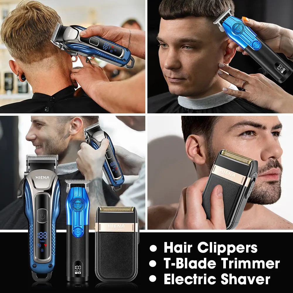 Hair Clipper for Barbers, Electric Hair Trimmer for Bald Heads, Oil Head Special Tool