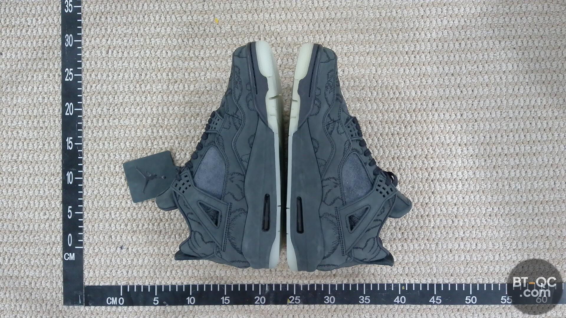 Nike Air Jordan 4 Kaws Black QC