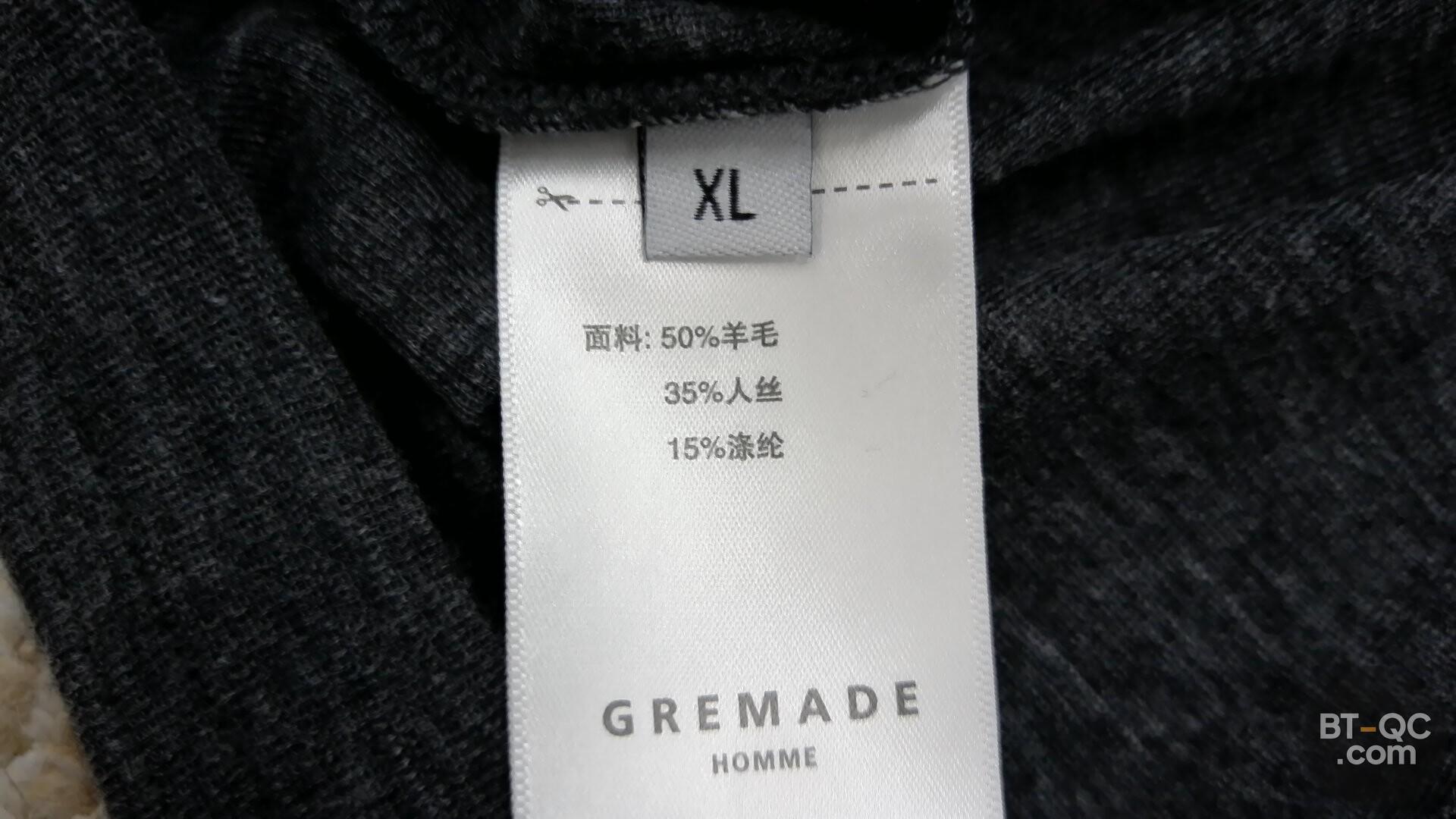 GRENADE HOMME Henley Sweater — photo QC 3