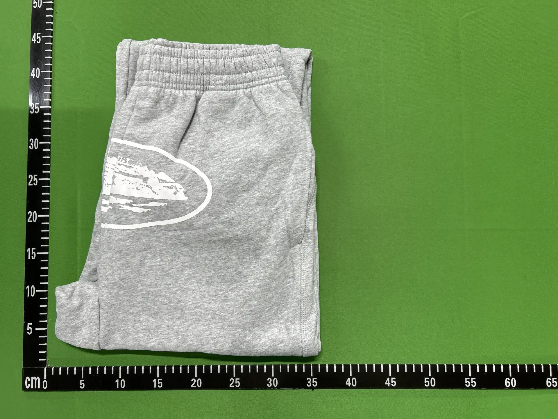 DRILL wind American street hip-hop Alcatraz print tide brand fall and winter padded loose sports drawstring leg sweater pants male