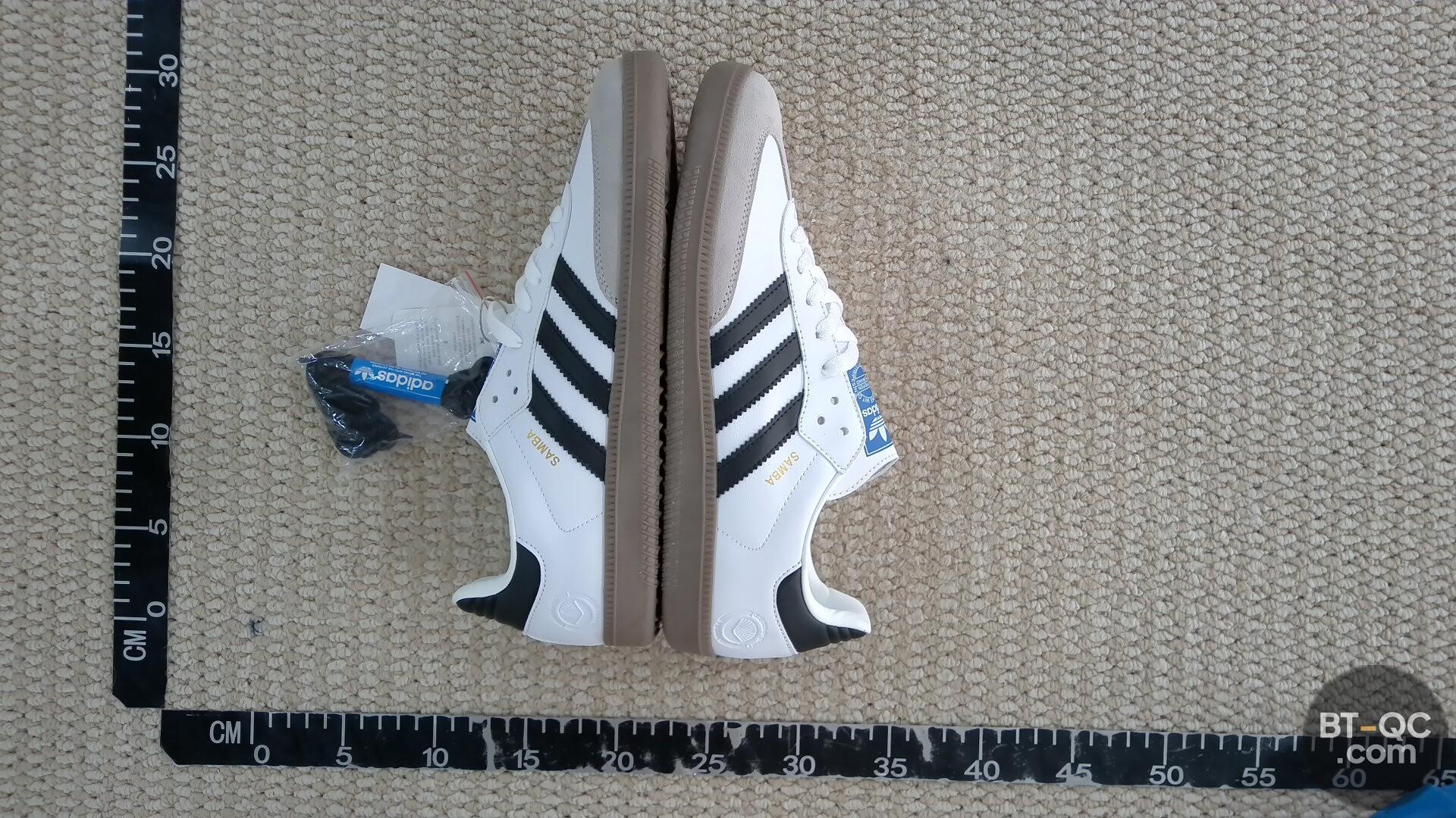 Adidas Samba Sneakers White Black Gum QC
