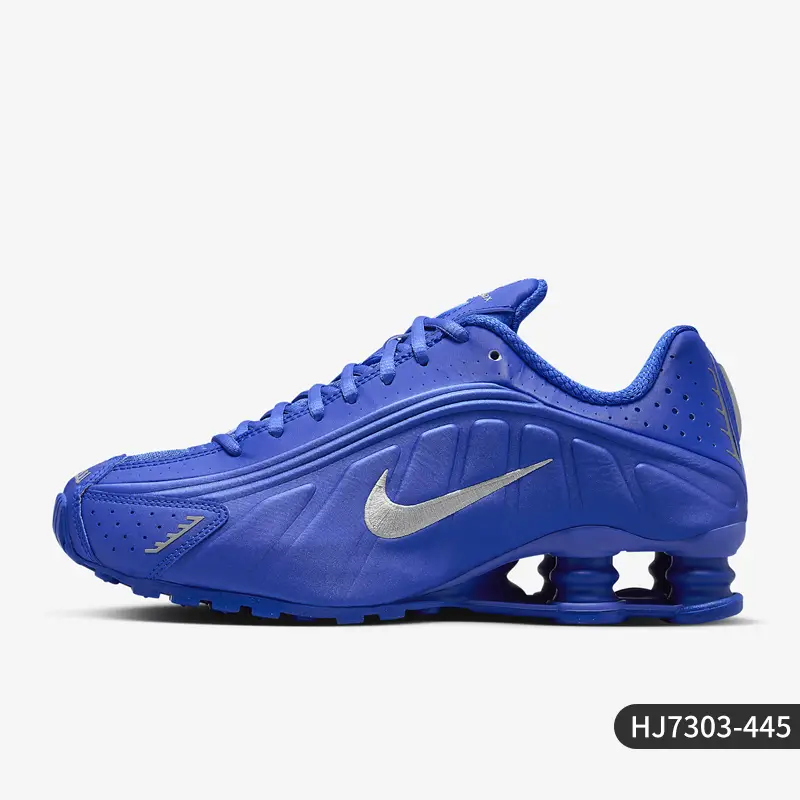 Nike/Nike Official Authentic Shox R4 Men's and Women's Cushioning Sports Abrasion Resistant Fashion Running Shoes Hj7303-445