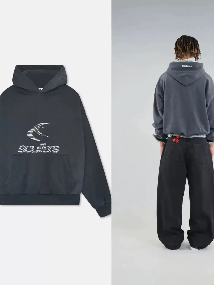 2025 Fashion Cross-border High Street American Alphabet Sweatshirt Hooded pullover Trendy Loose Casual Outwear for Men and Women