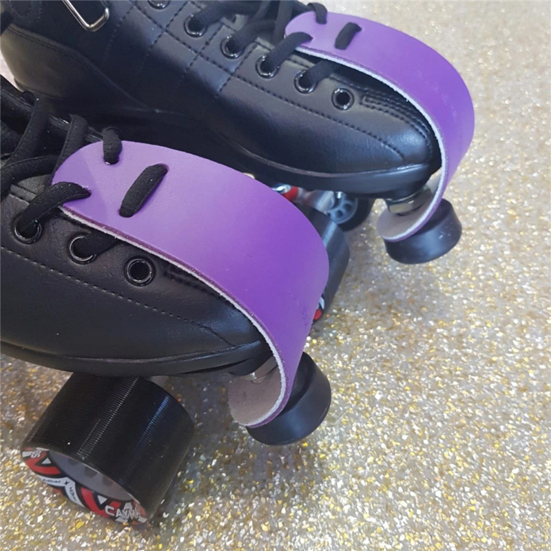 Multicolor Spot Roller Shoes Toe Leather Protective Cover Wear-resistant Leather Roller Skate Top Crash-resistant Scratch-resistant Protective Cover