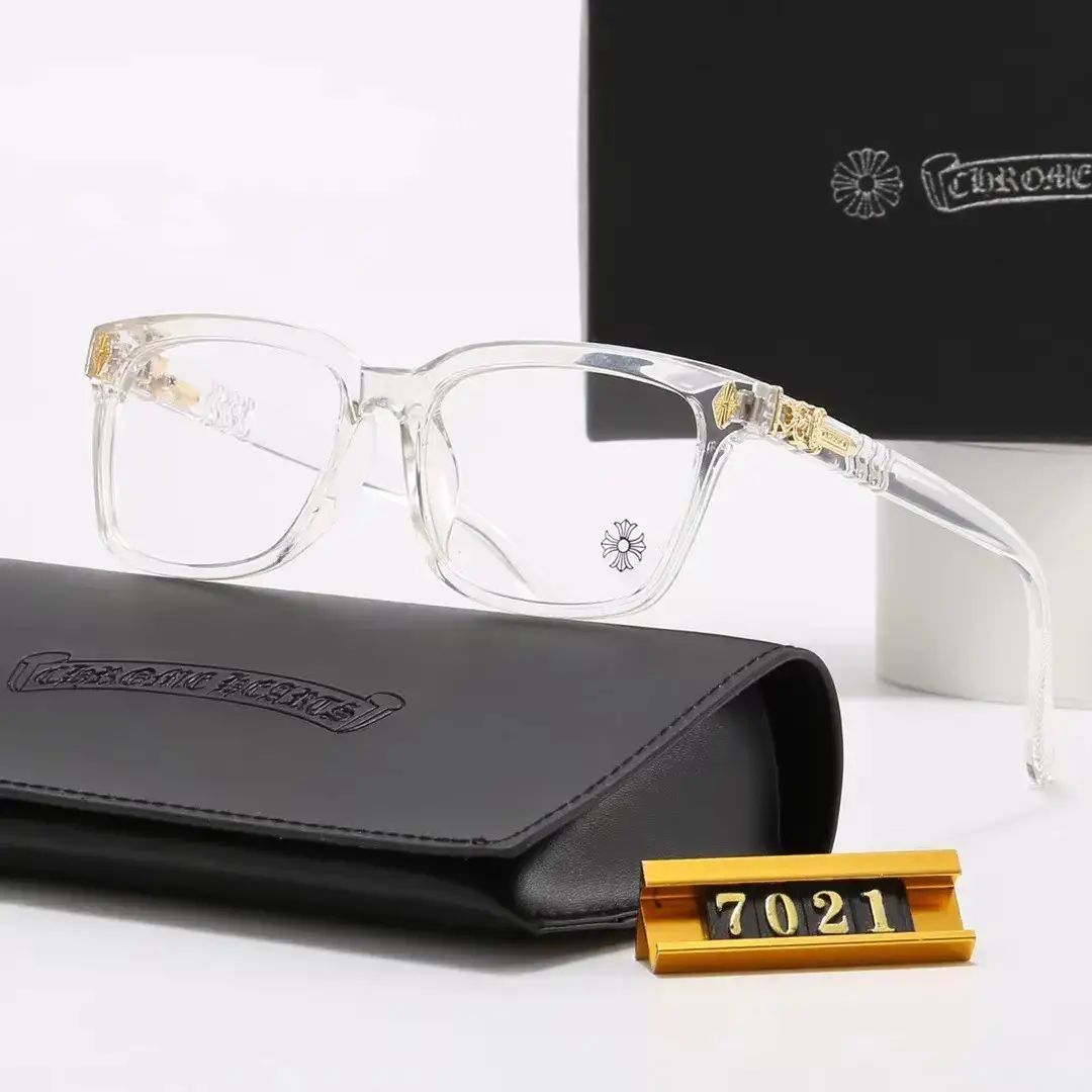 Chrome Hearts 7021 Clear Frame Glasses