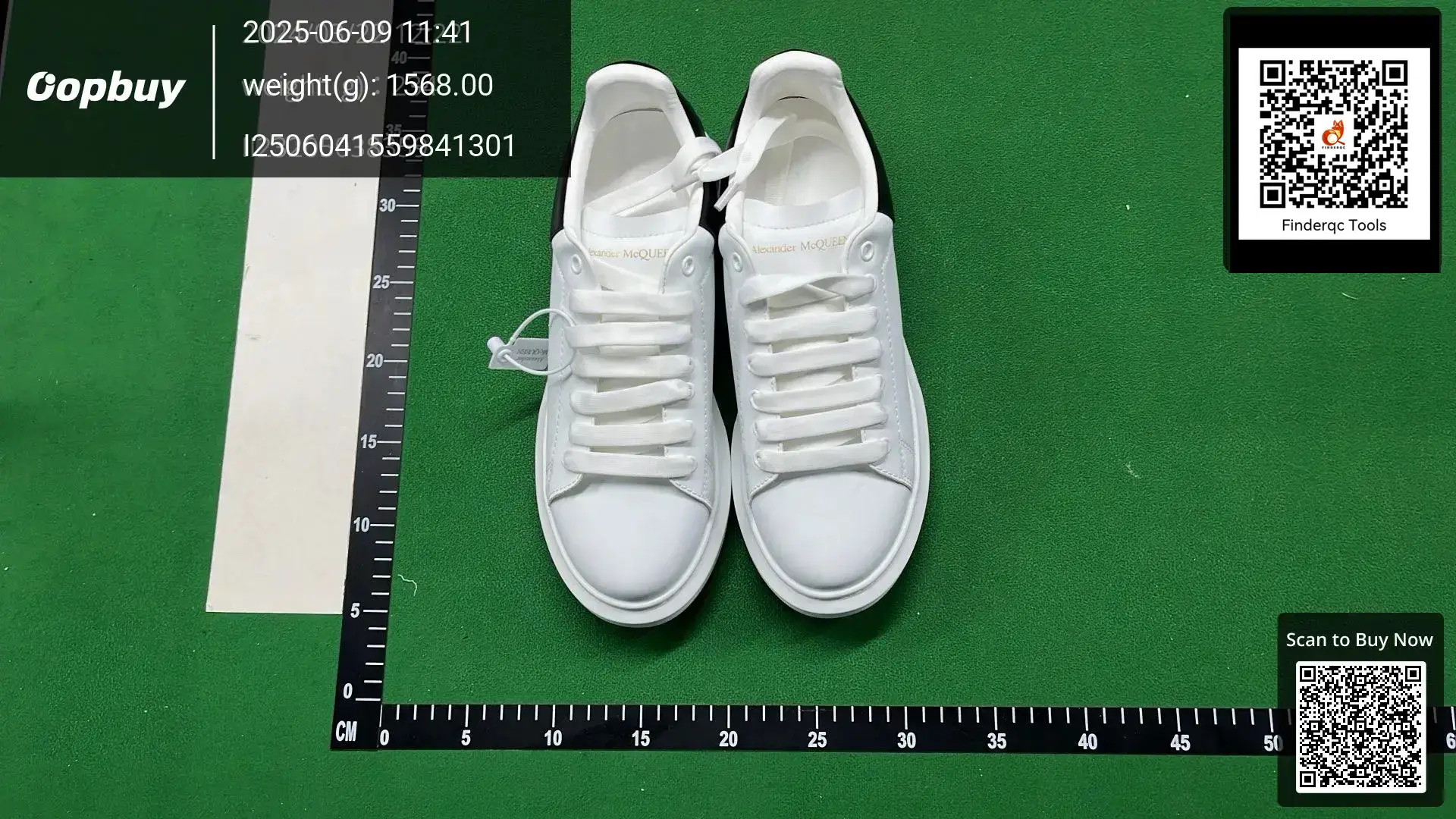 Alexander McQueen Oversized Sneaker White