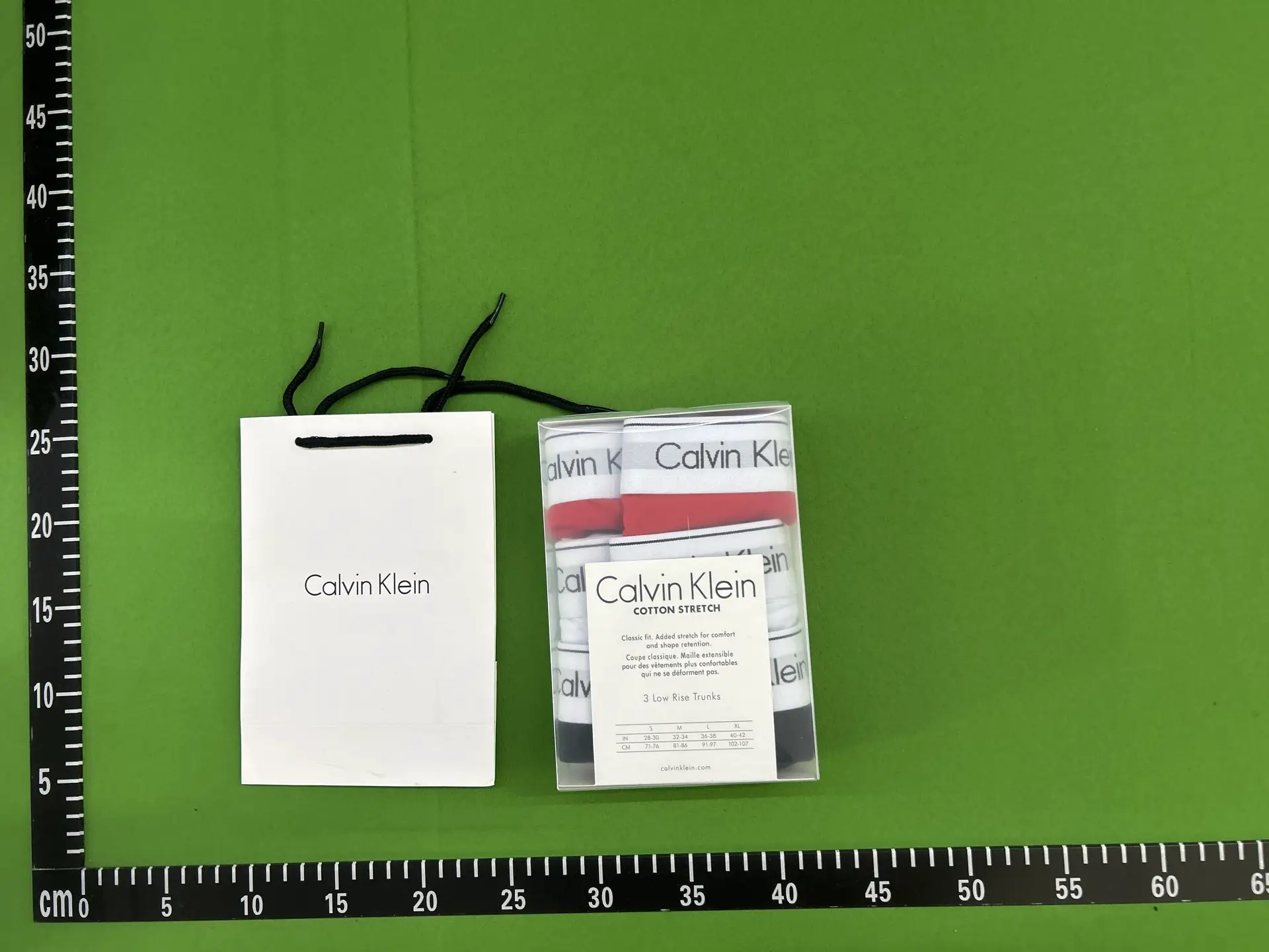 Calvin Klein Cotton Stretch 3 Low Rise Trunks