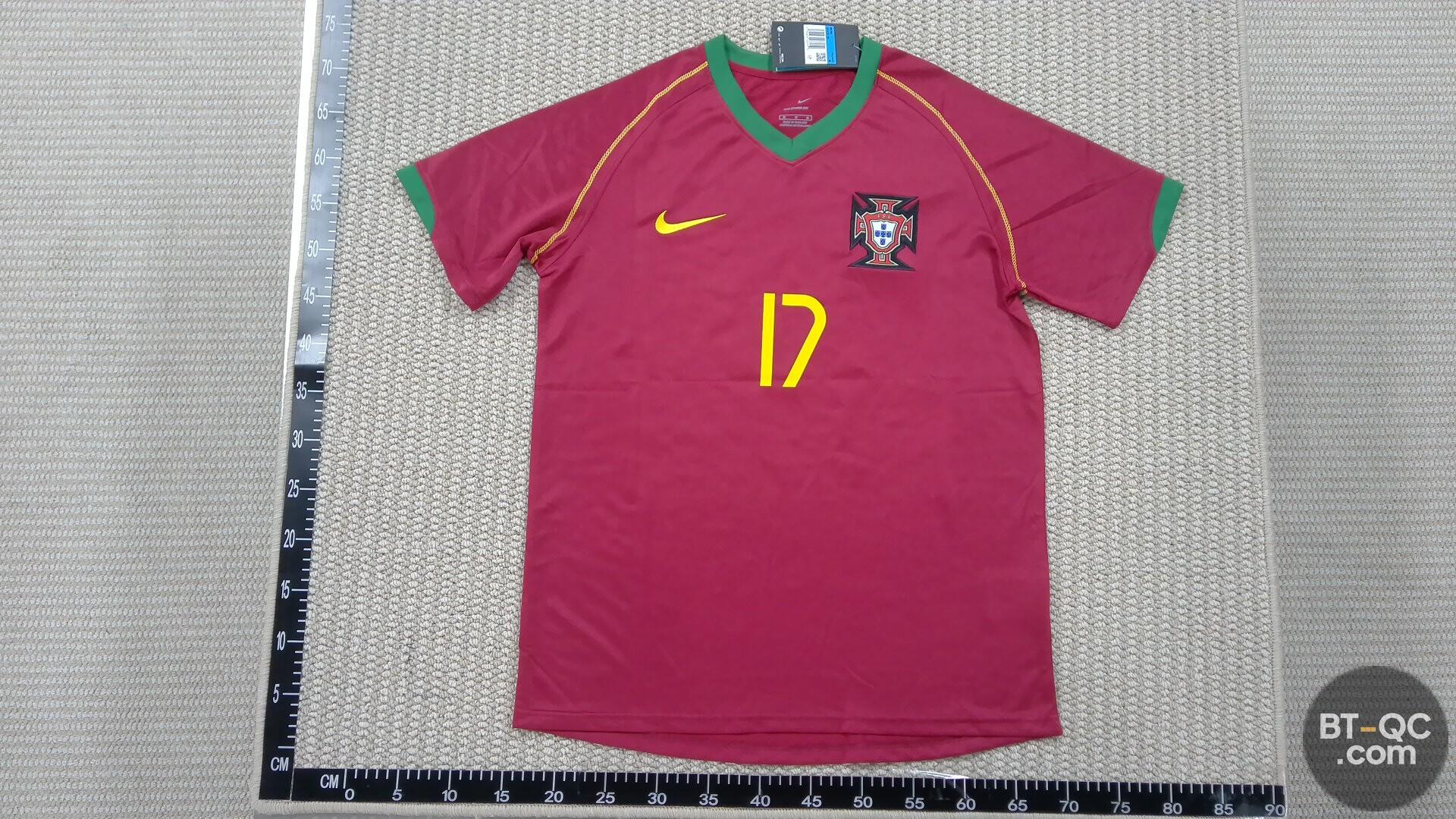 Nike Portugal Ronaldo 17 Soccer Jersey QC