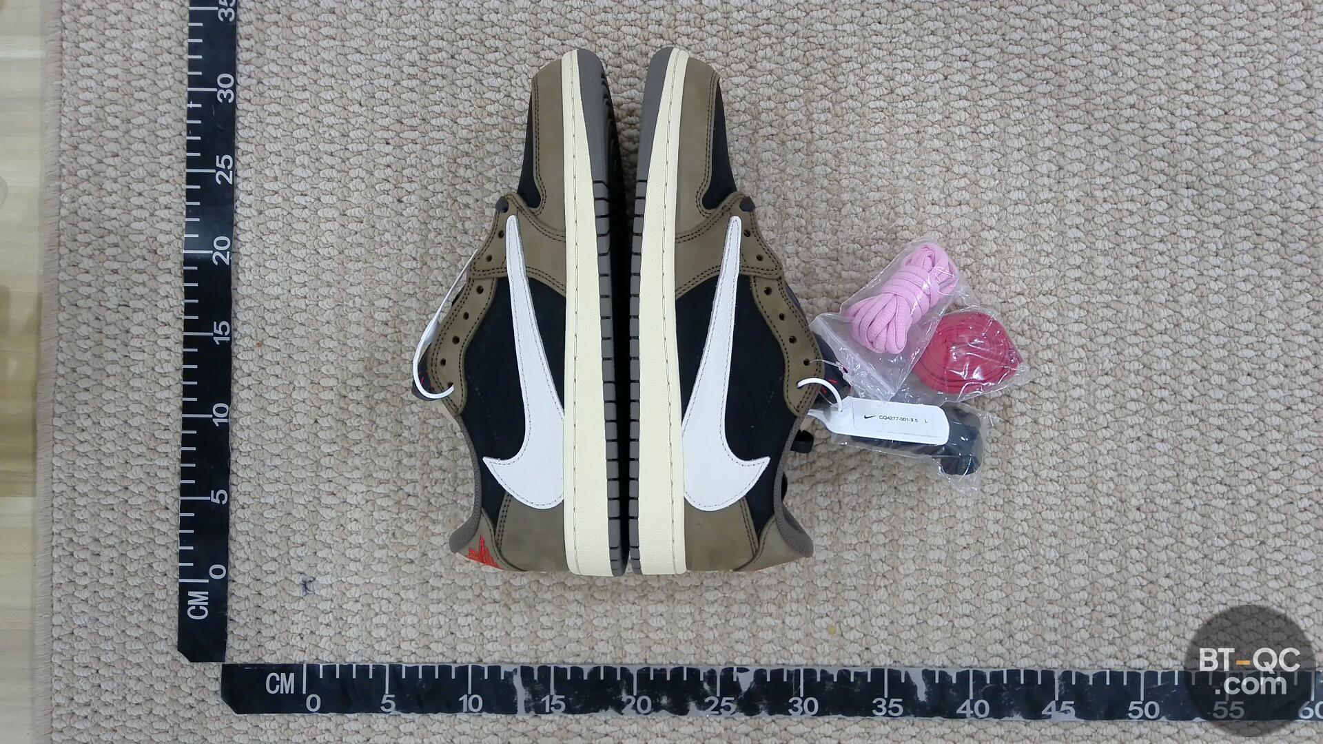 Nike Air Jordan 1 Low Travis Scott Reverse Mocha QC
