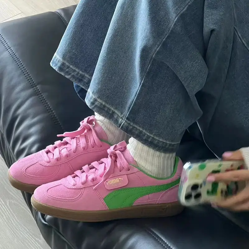 Puma Palermo Casual Training Shoes Men's and Women's Shoes 2025 New arrival T-Head Shoes Sneakers 397549
