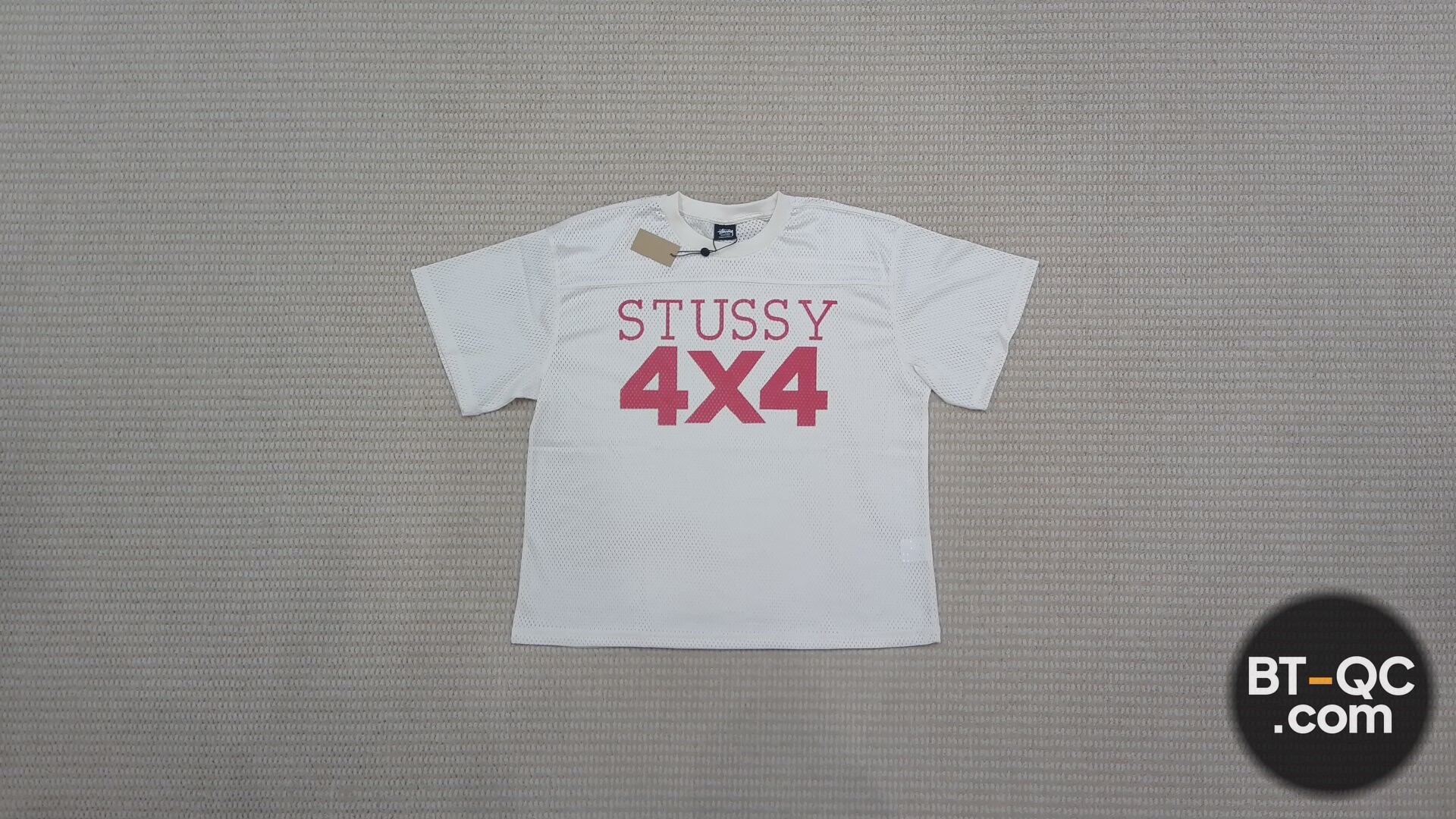 Stussy 4x4 White Jersey QC