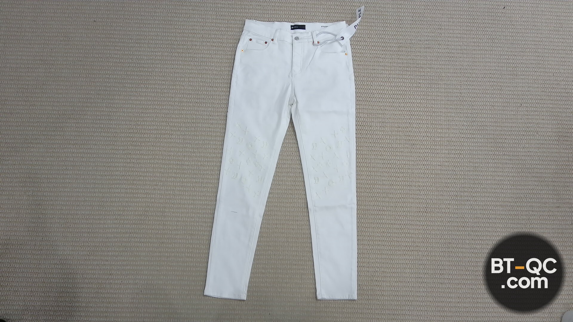 Purple Brand Jeans White QC