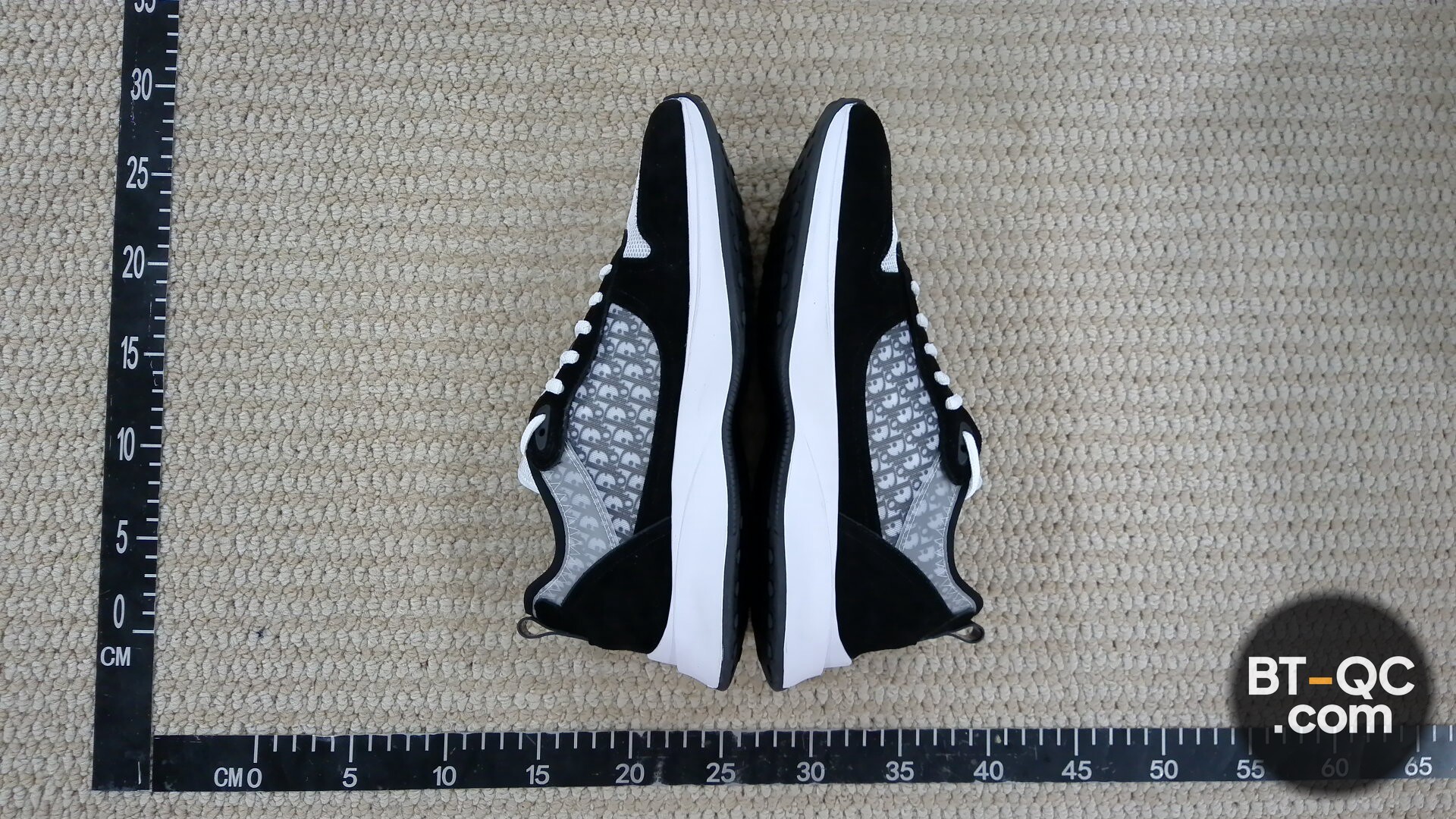 Dior B23 Sneakers Black White QC