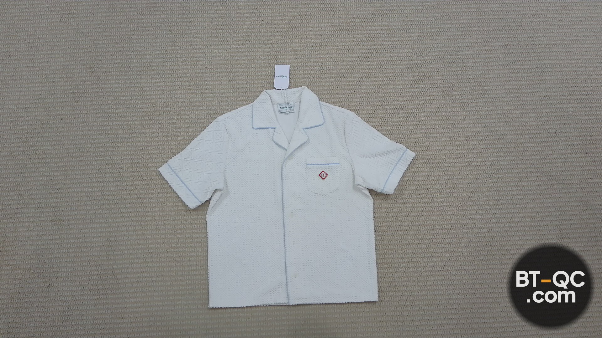 Casablanca Tennis Club White Shirt QC