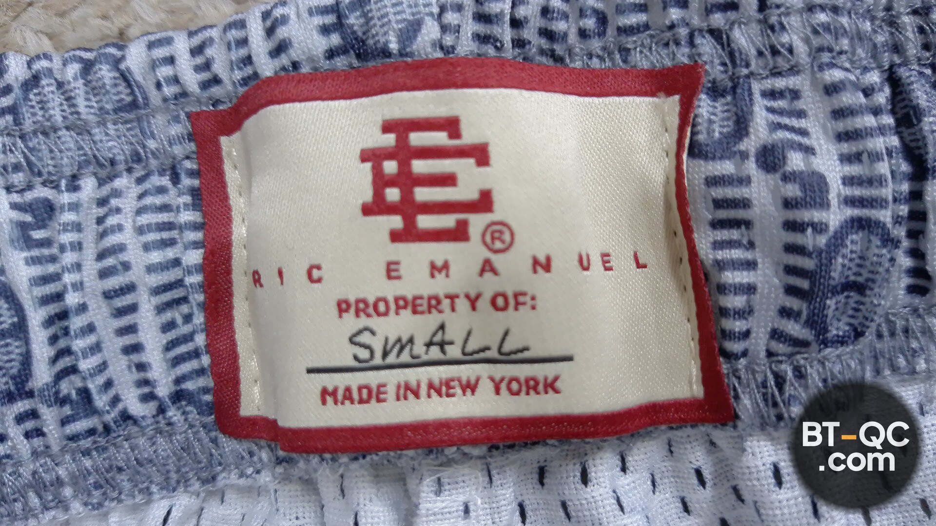 Eric Emanuel EE Collaboration Shorts Beach Sports Casual Unisex — zdjęcie QC 3