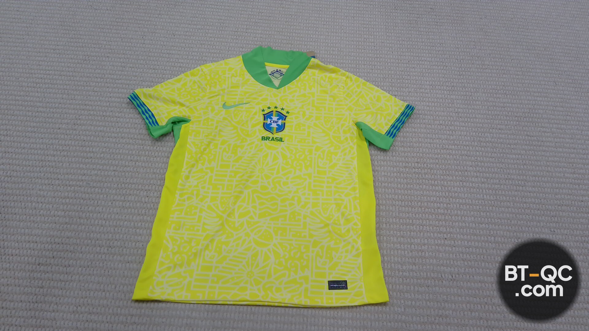 Nike Brazil CBF Dri-FIT Soccer Jersey QC