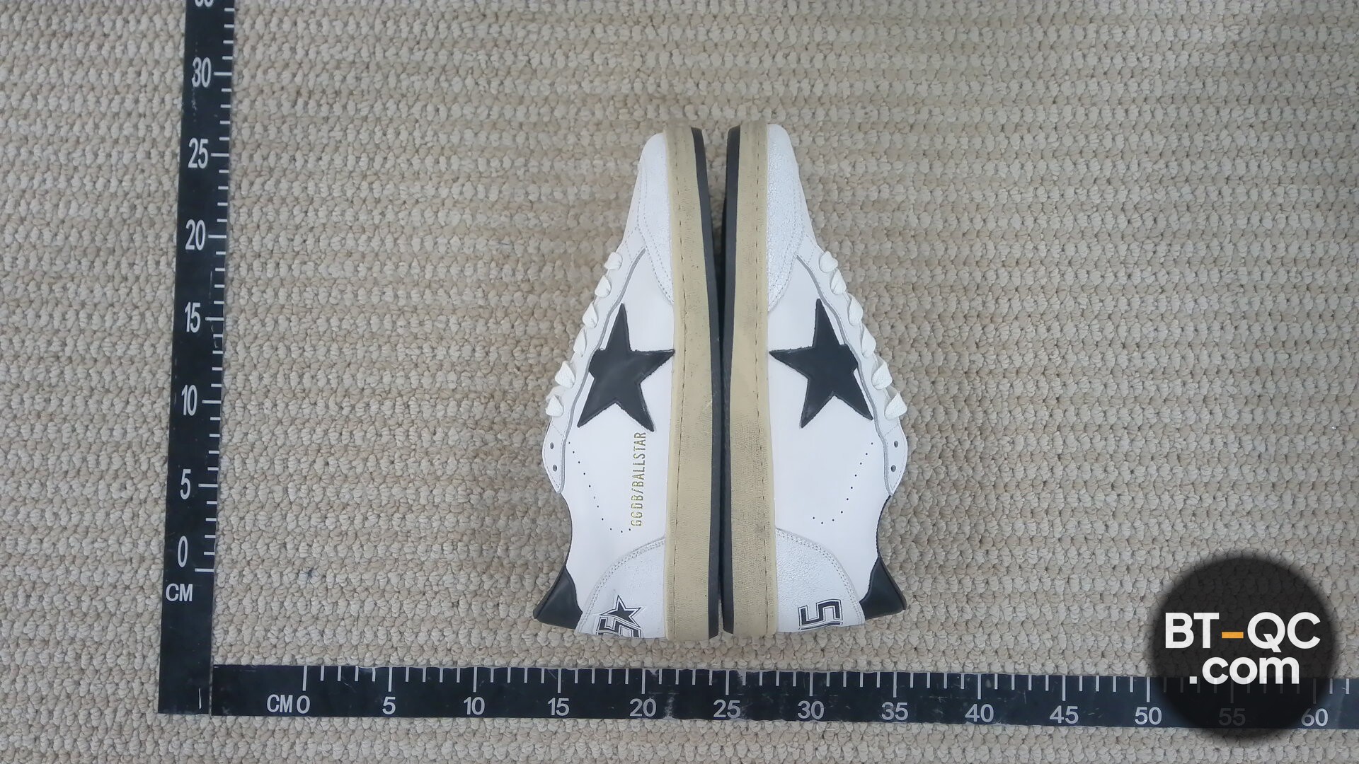 Golden Goose Ballstar Sneakers White Black QC