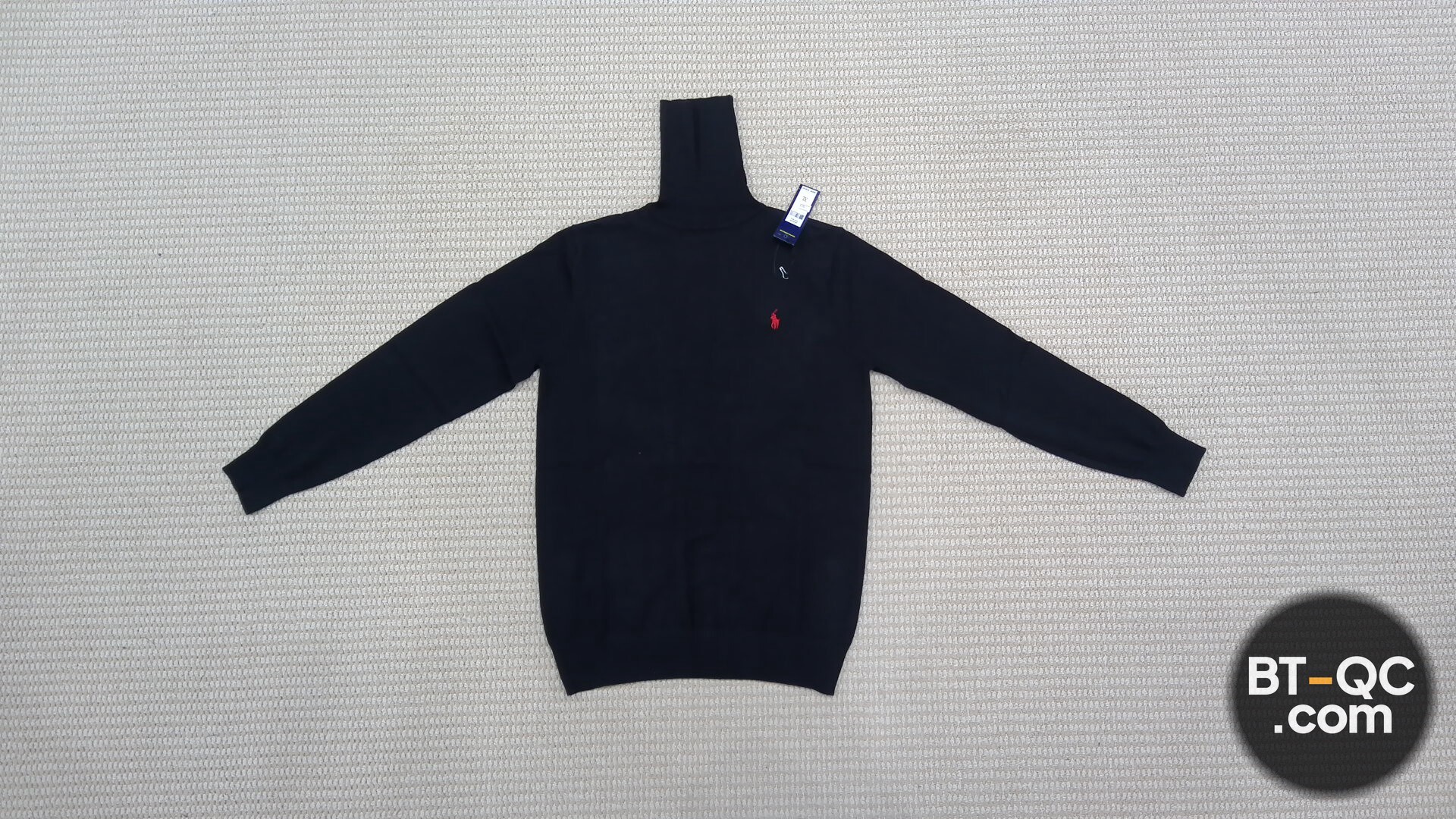 Ralph Lauren Black Turtleneck Sweater QC