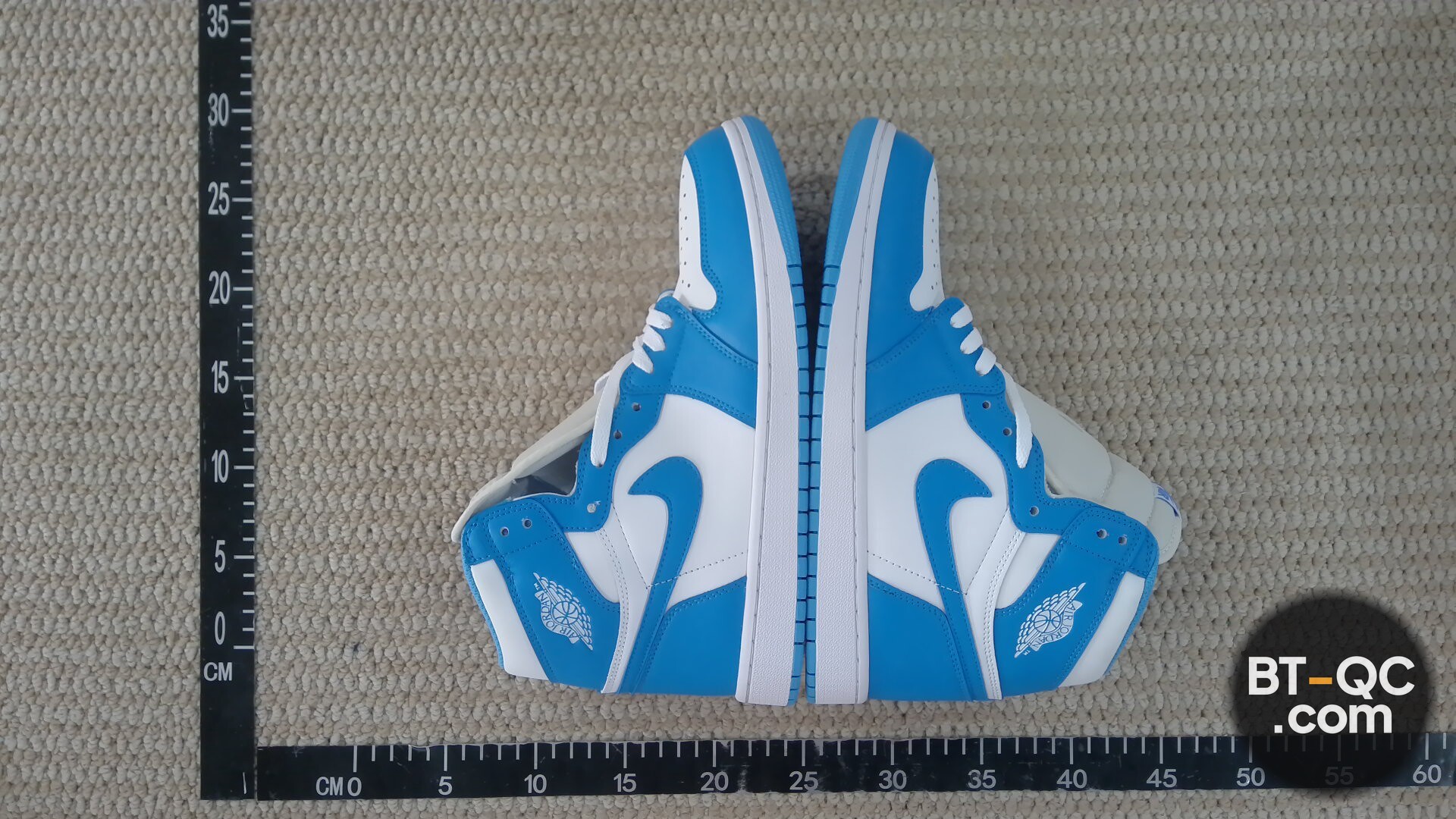 Nike Air Jordan 1 High University Blue White Sneakers QC