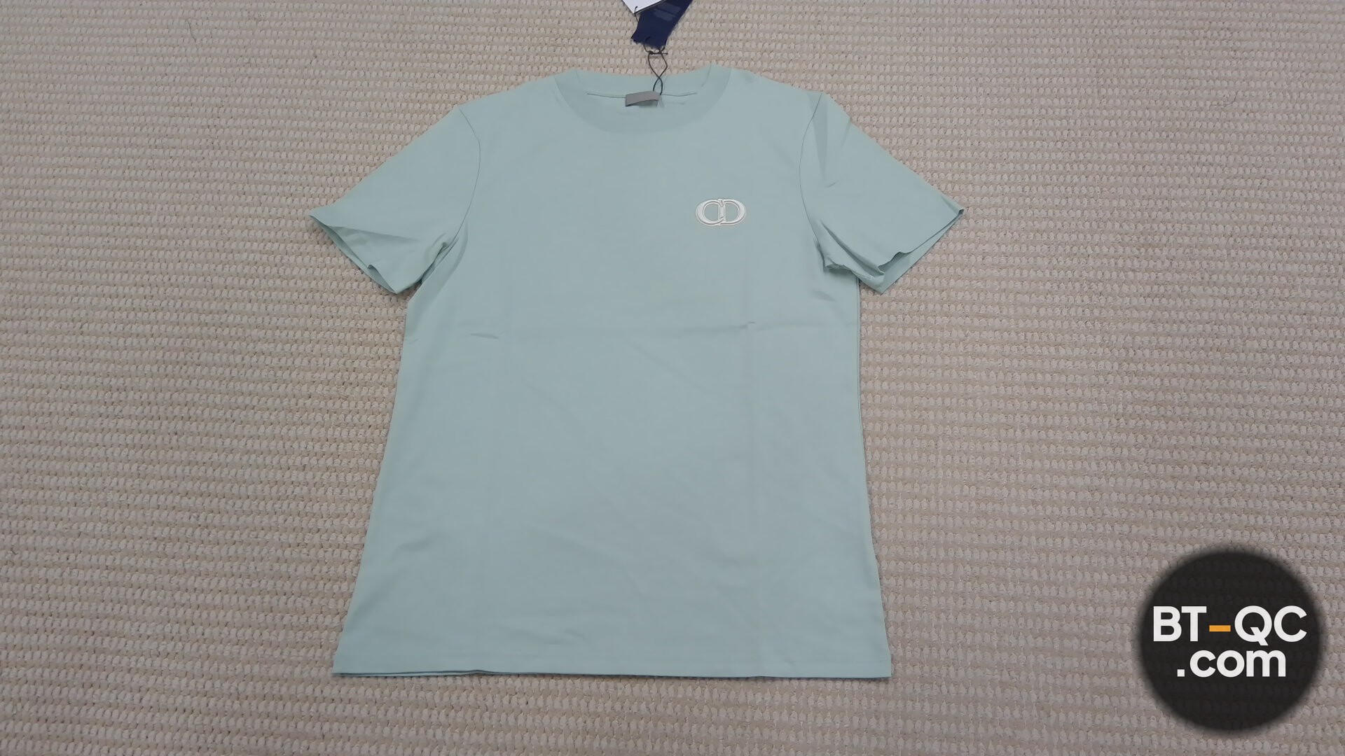 Dior CD Logo T-Shirt Light Green QC