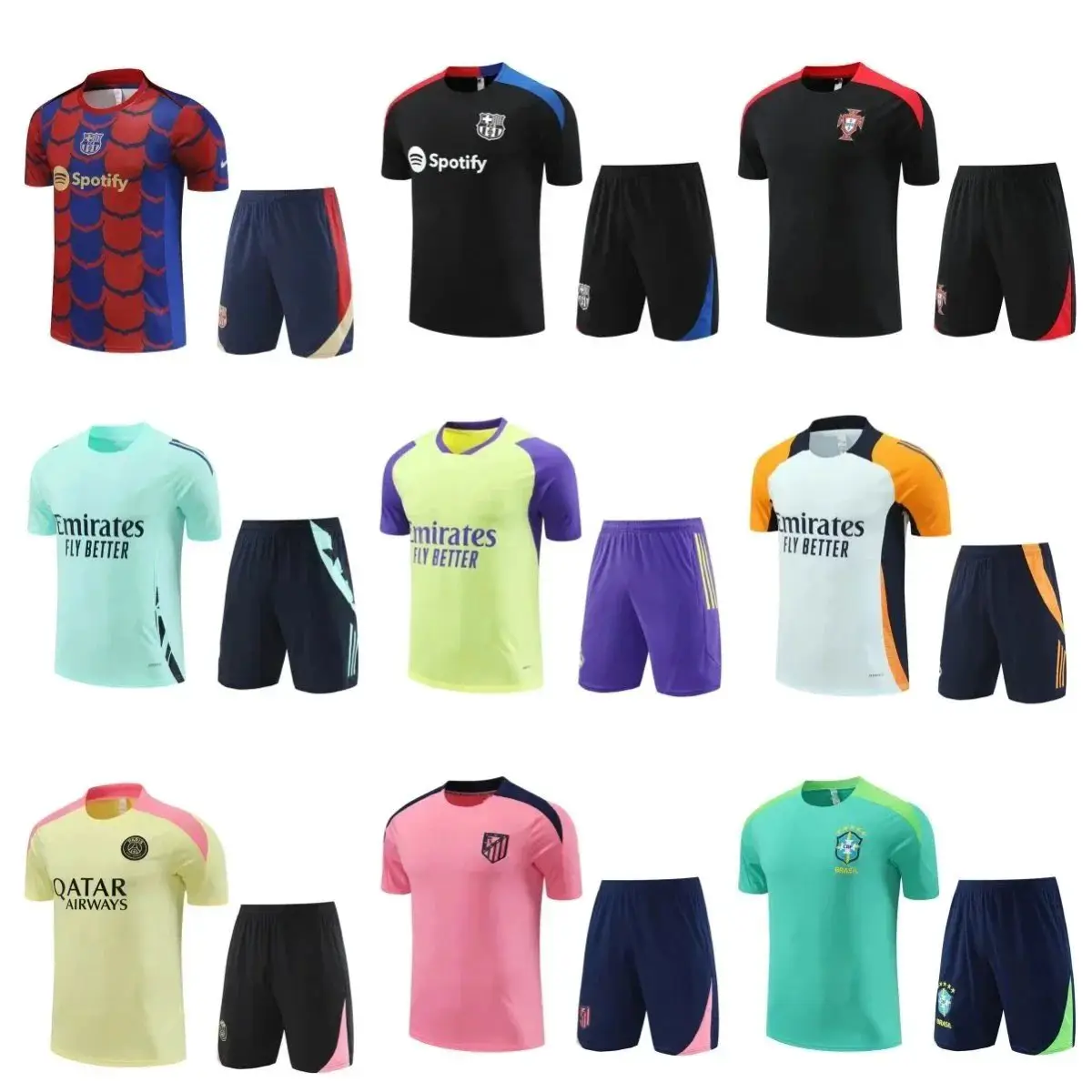 Fashion football training suit 02-15号DZ