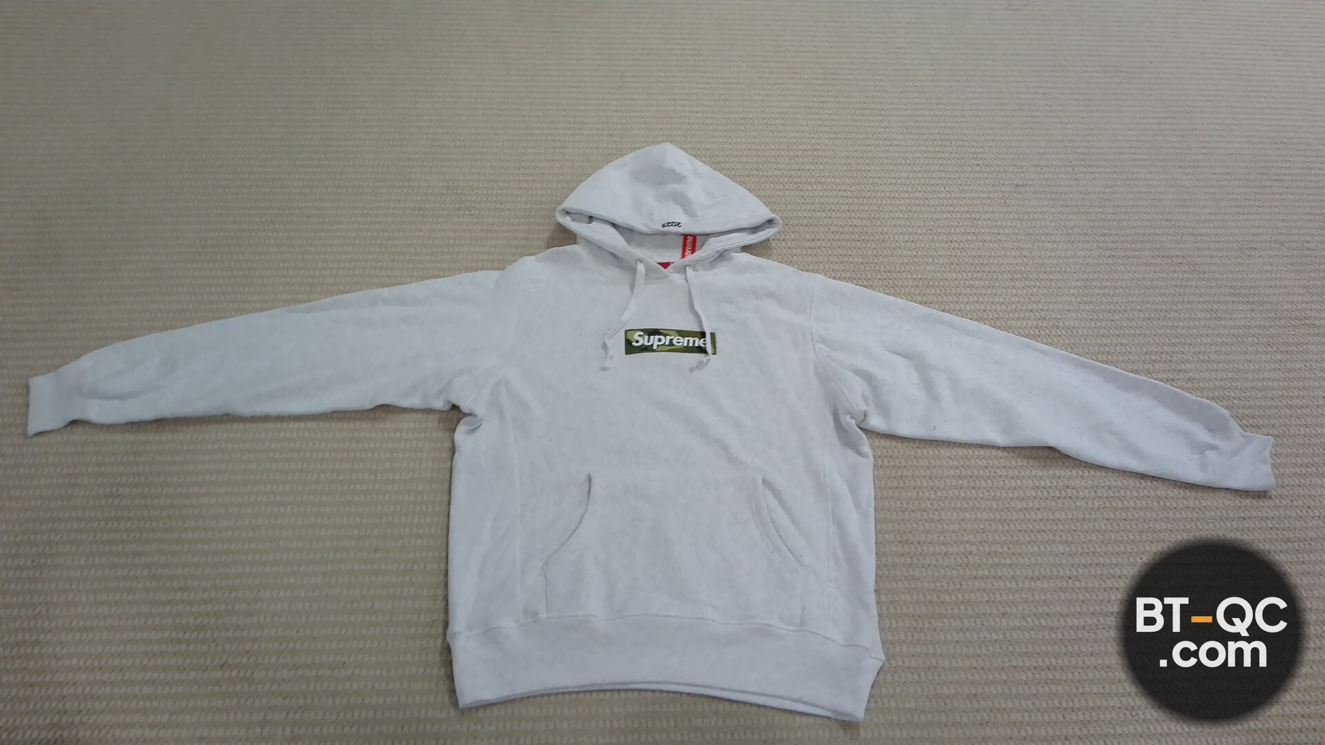 Subway Hooligan Solid Color Logo Pullover Hoodie QC