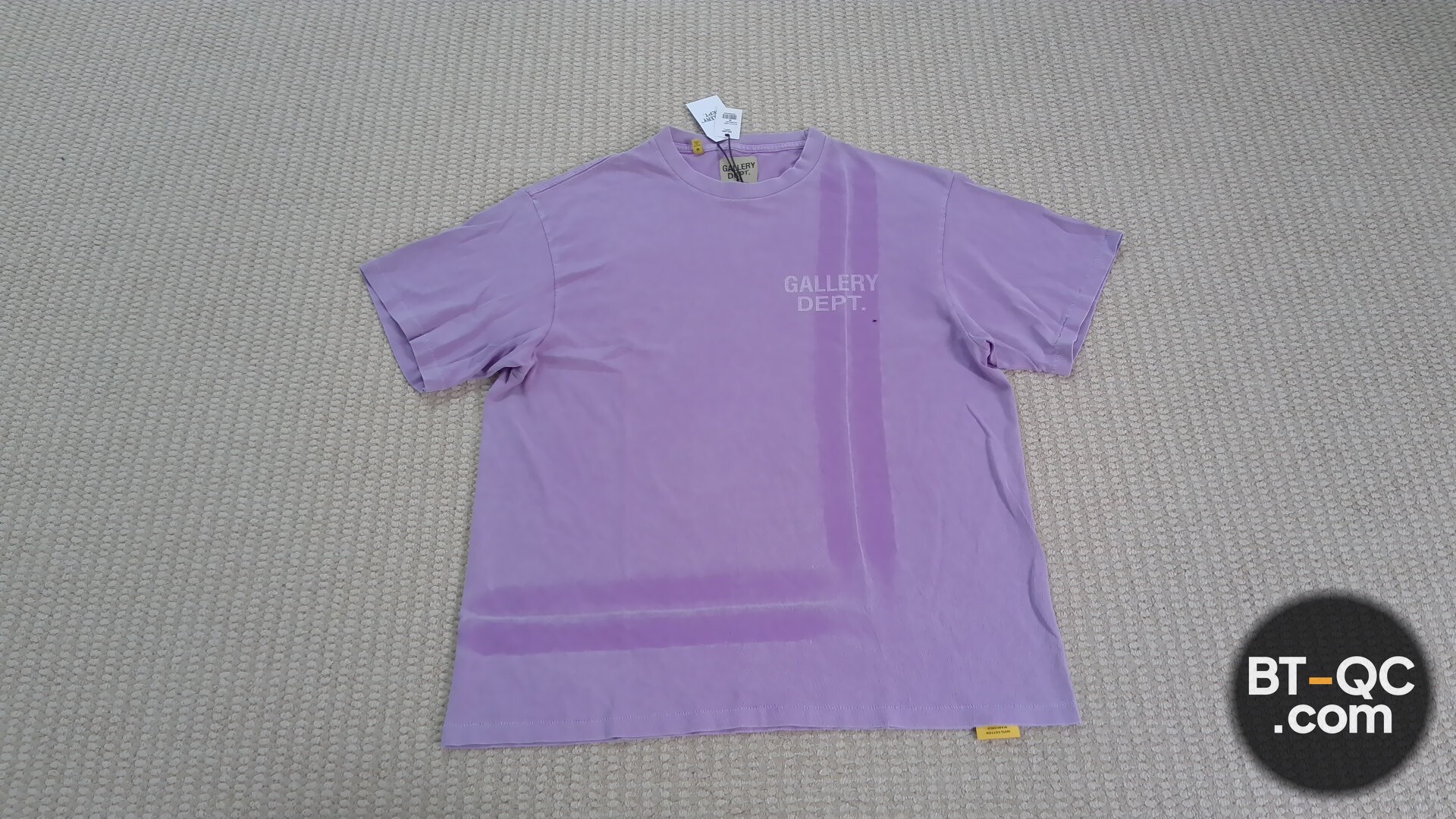 Gallery Dept Hollywood CA T-Shirt Lavender QC