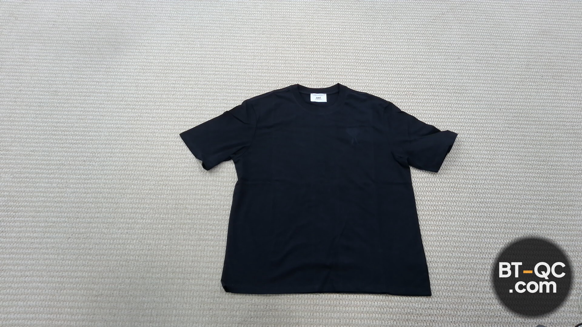 Ami Alexandre Mattiussi Black T-Shirt QC