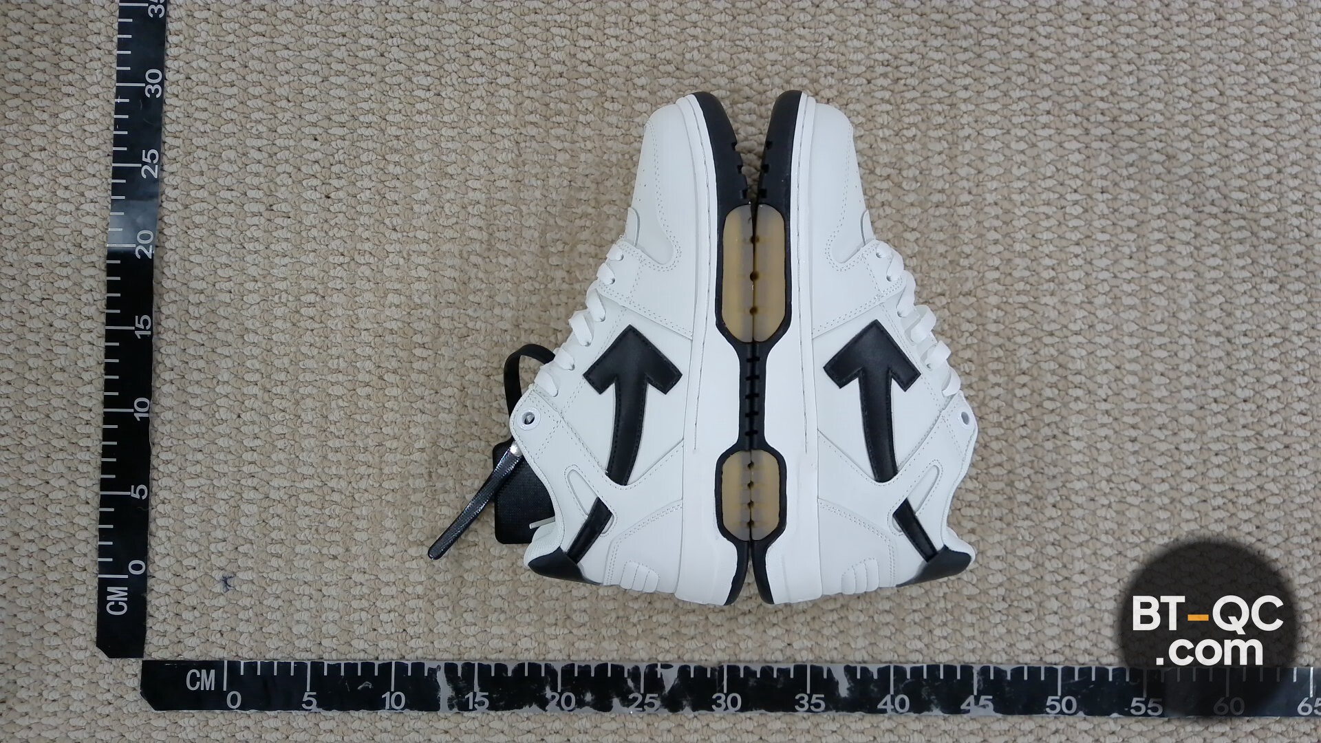 Off-White Out Of Office Sneakers White Black QC