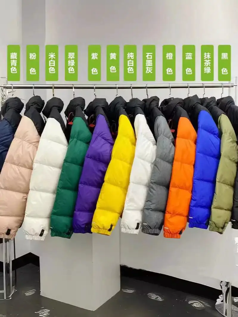 High-quality correct U.S. version of the 1996 down cotton winter men's thickened windproof bread clothing women's warm jacket