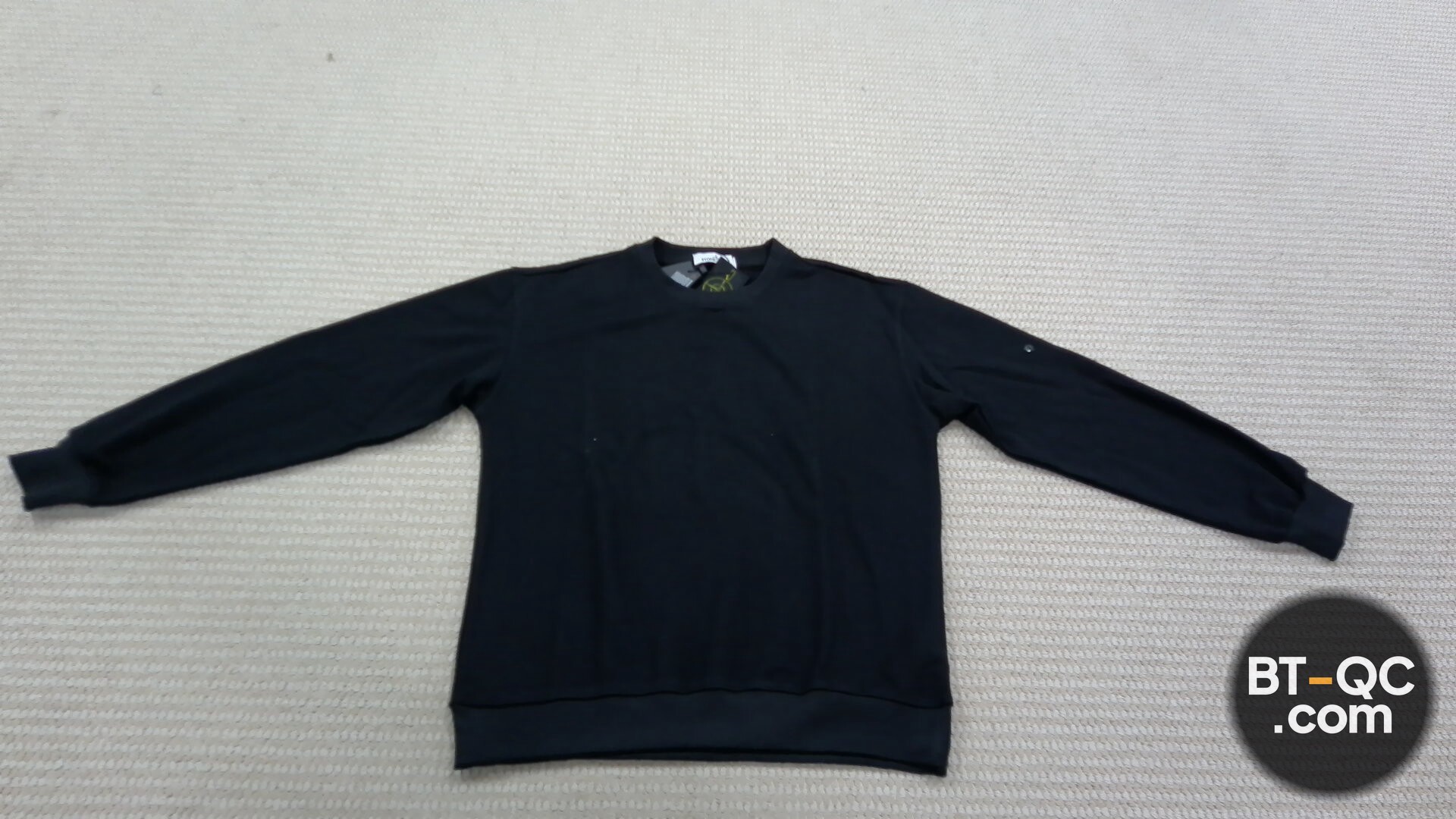 Stone Island Black Sweatshirt QC