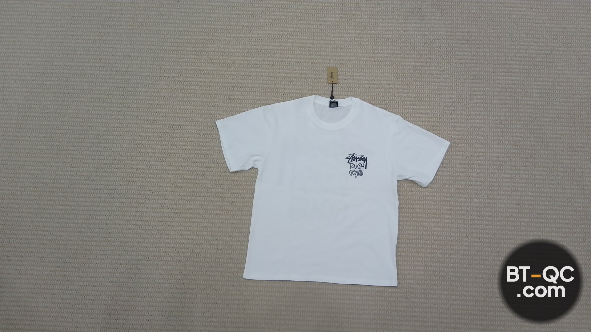 Stussy Tough Gear T-Shirt White QC