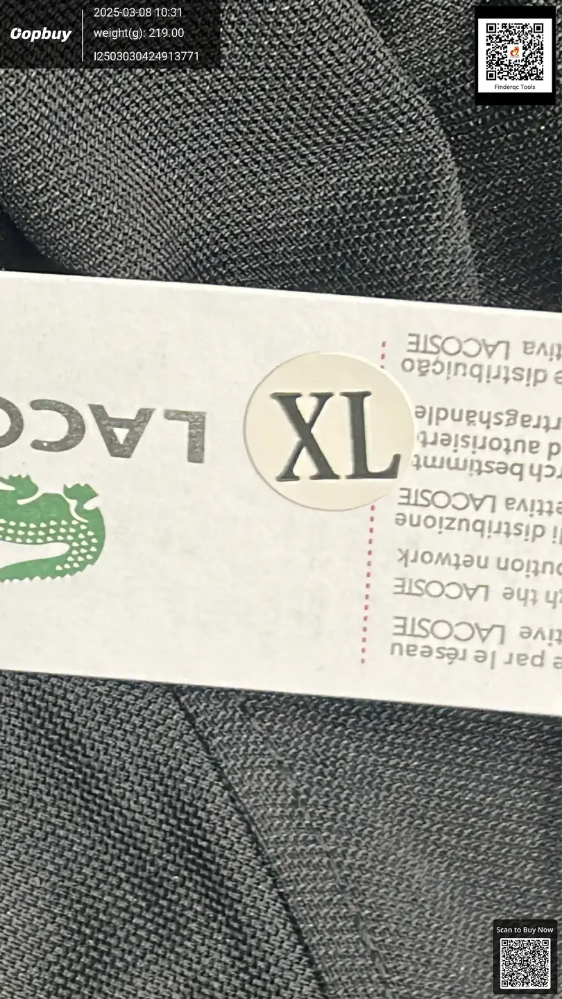 Lacoste T-shirt XL