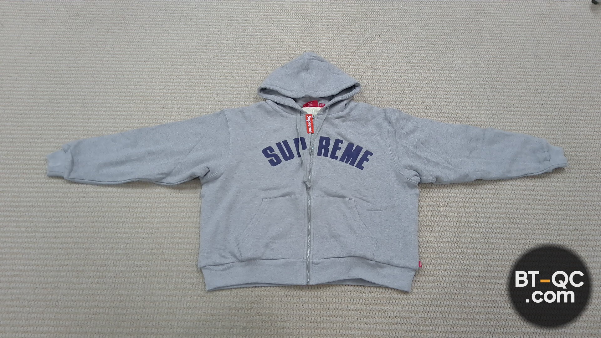 Supreme Grey Hoodie QC