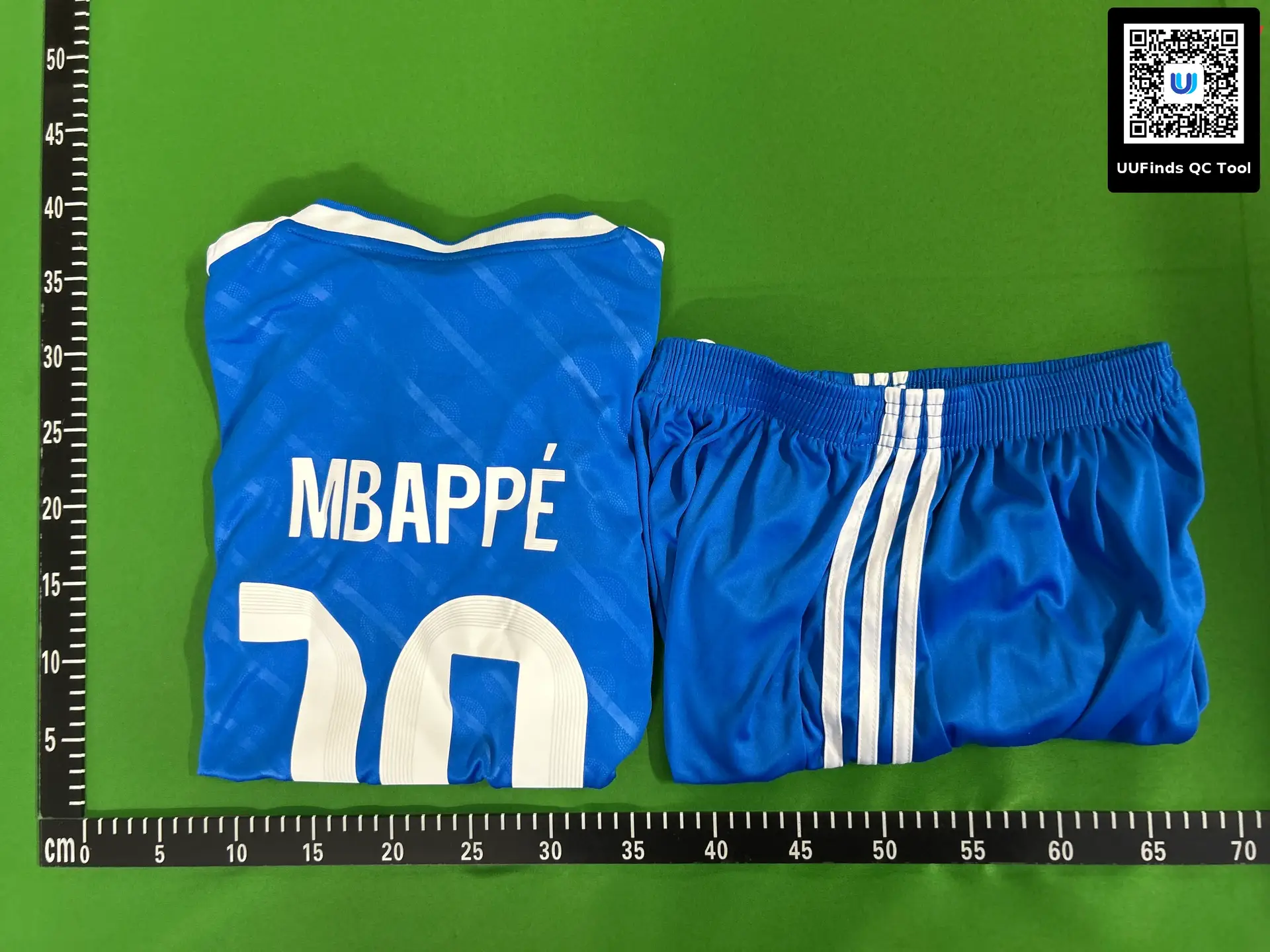 2526 Real Madrid Away Blue Jersey No. 10 Mbappe 7 Vinicius C. Ronaldo Bellingham Football Uniform Set