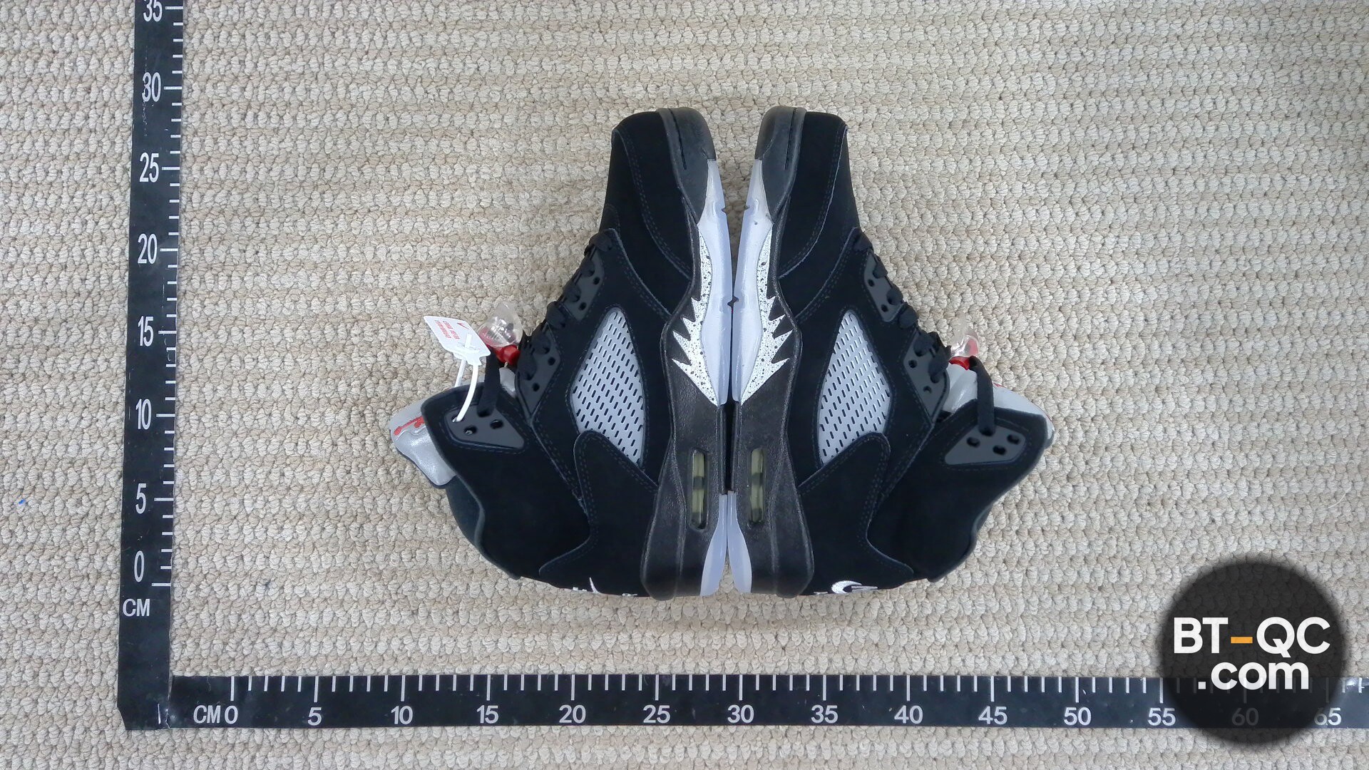 Nike Air Jordan 5 Retro Black QC
