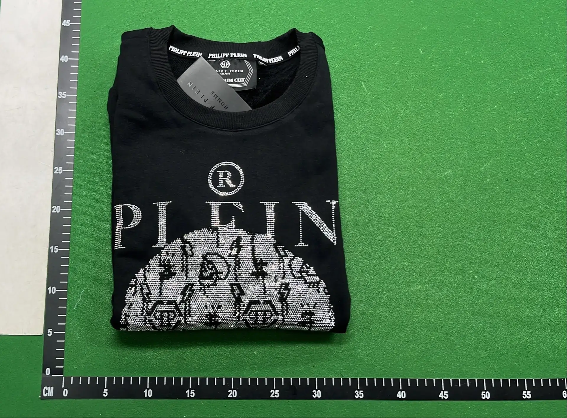 Philipp Plein Men's Black Skull Sweatshirt