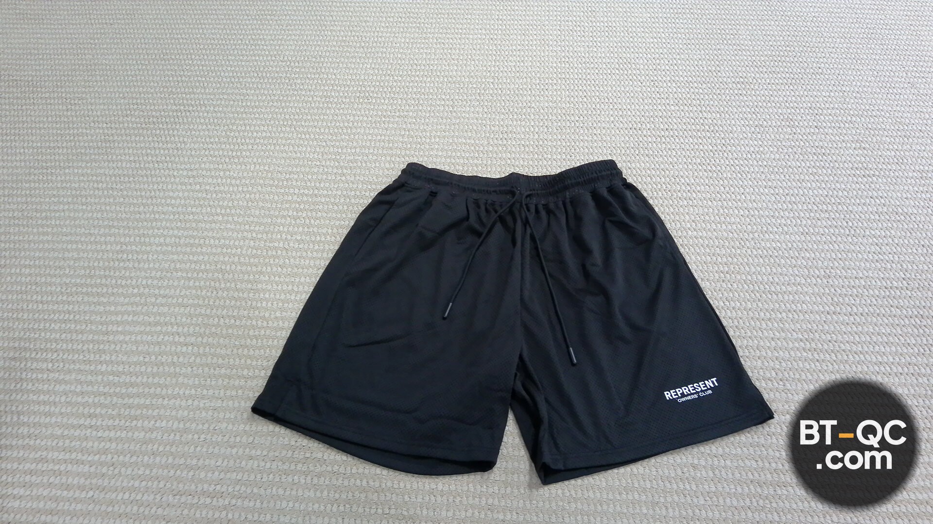 Represent Owners Club Black Shorts QC
