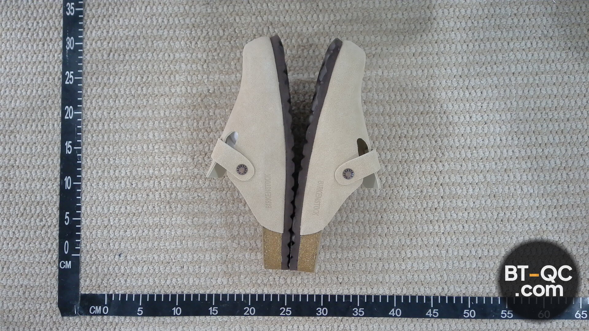 Birkenstock Boston Sand Suede Clogs QC