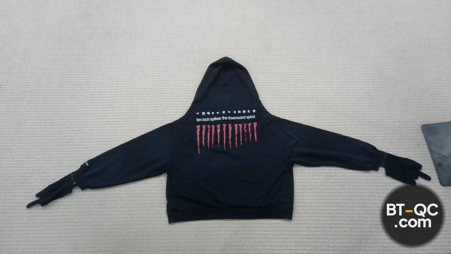 PROJECT G/R Nine Inch Nails Downward Spiral Hoodie QC