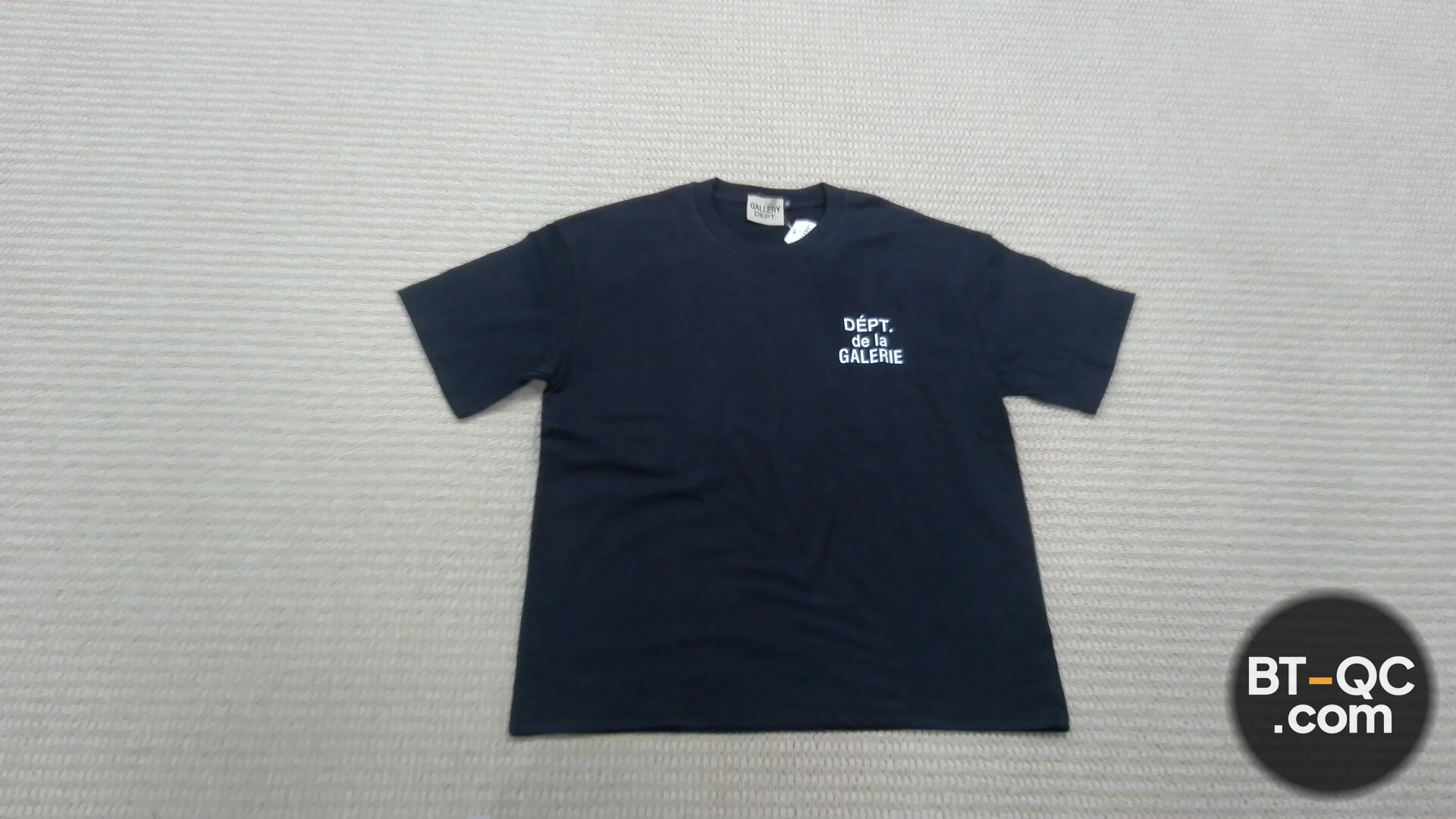 Gallery Dept. Dept. de la Galerie Black T-Shirt QC