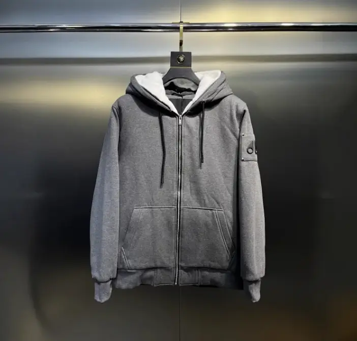 Moose Zipper Hoodie