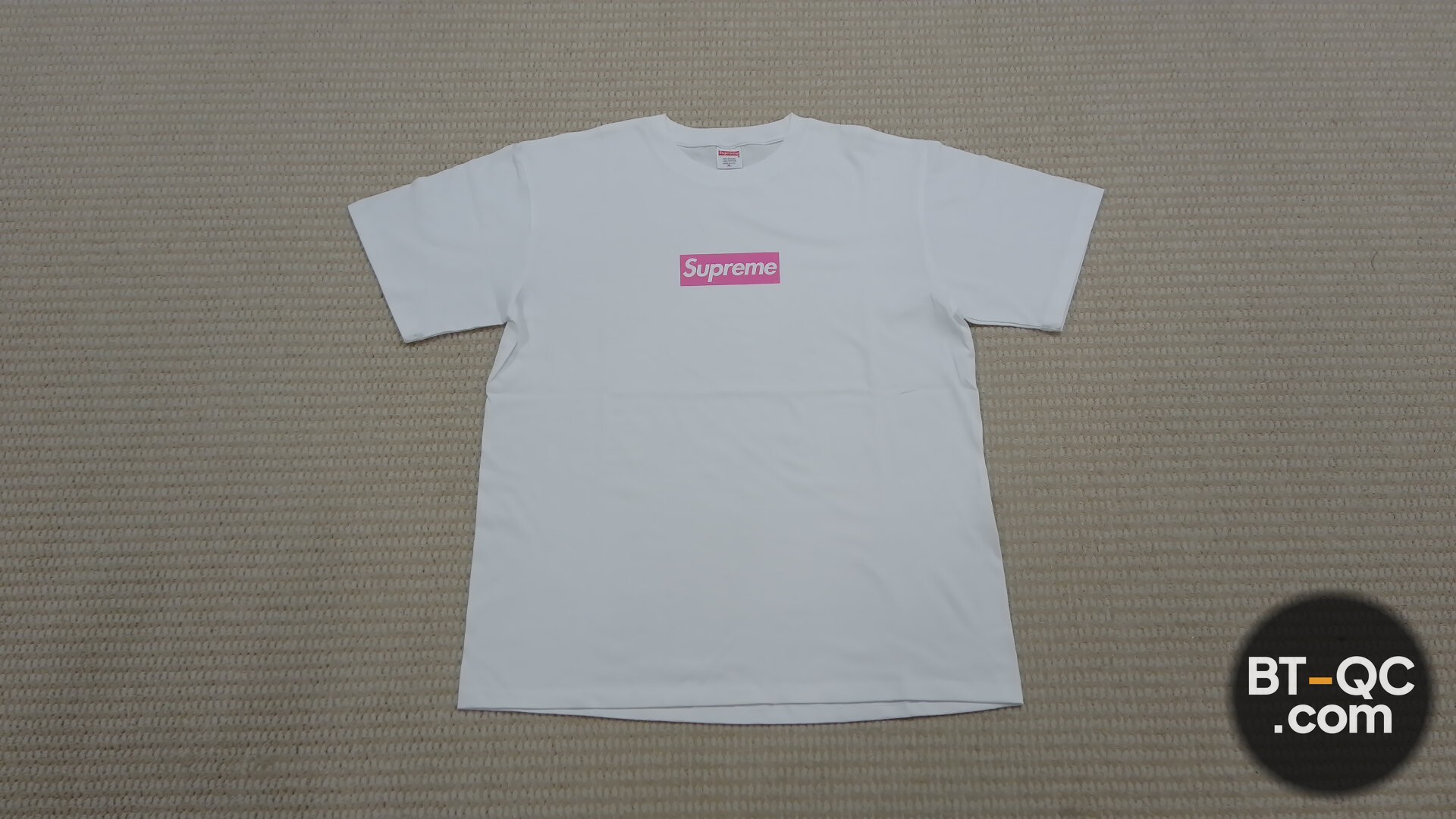 Supreme Box Logo T-Shirt Pink QC